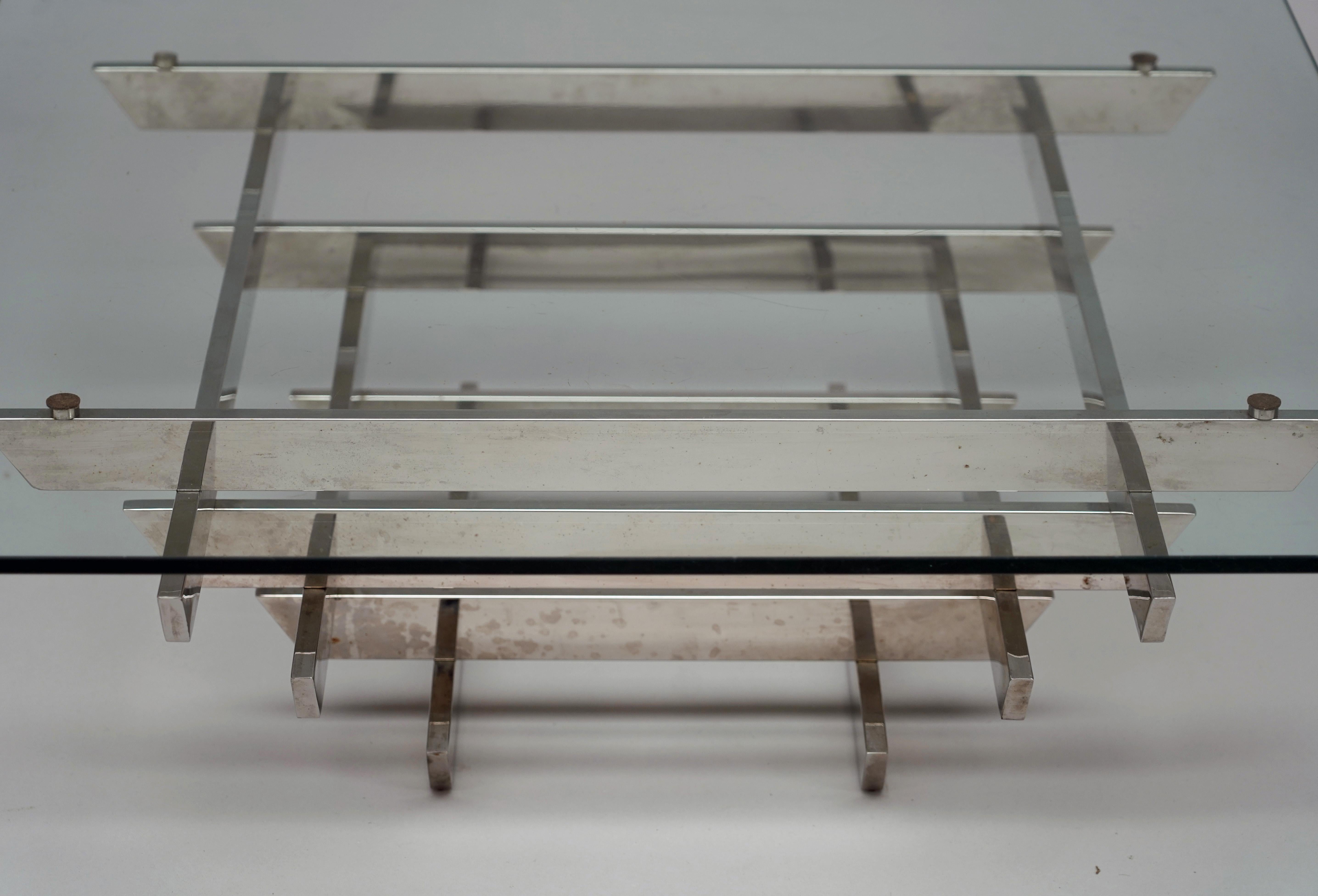 Moderne Table basse Scultura attr. à D. A., Angleterre, circa 1970 en vente
