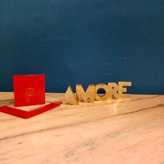 Component Sculpture - Love Series by P. Tovaglia - Bronze Numbered Edition - '60s