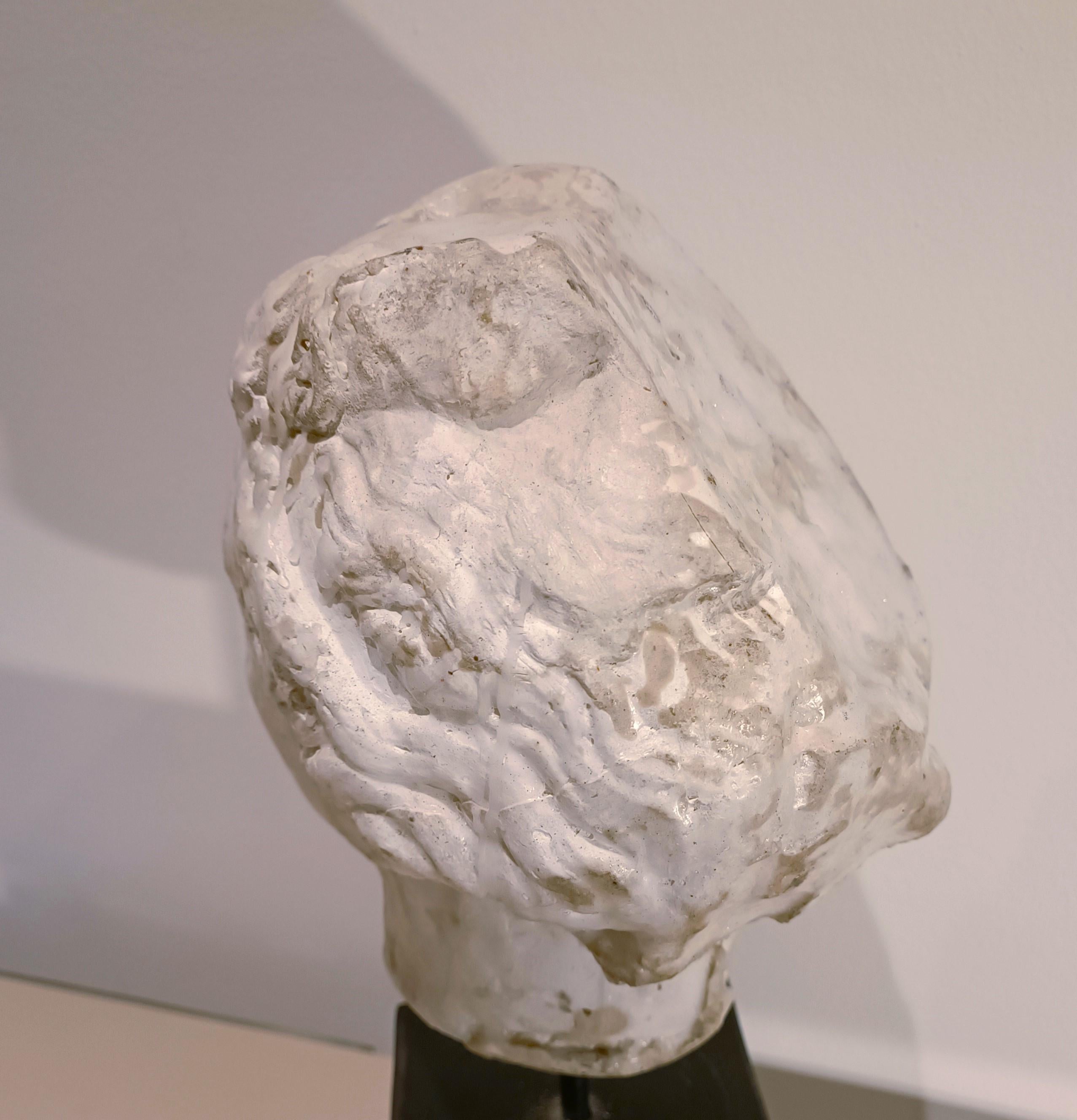 Scultura di Afrodite in gesso, cera e nerofumo-Alessandro La Motta in vendita 2