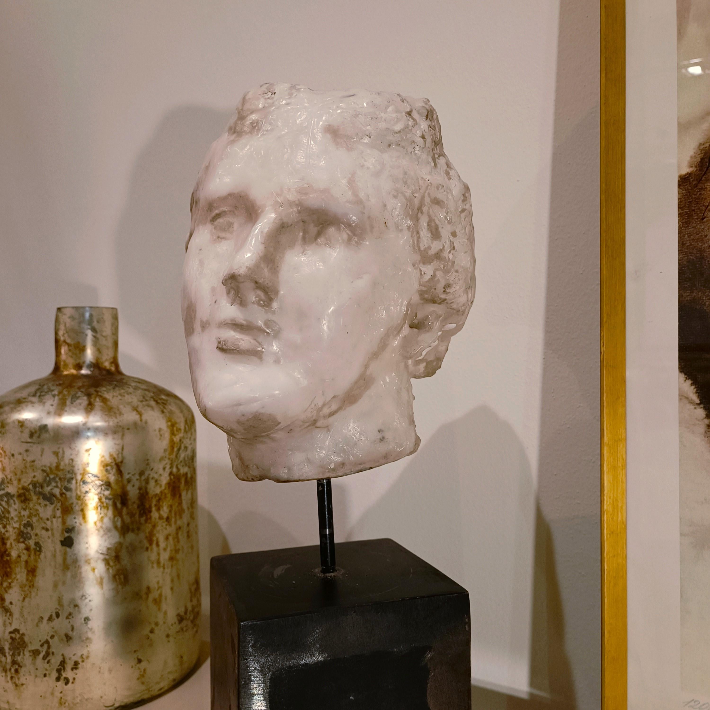 Romano classico Scultura di Afrodite in gesso, cera e nerofumo-Alessandro La Motta in vendita