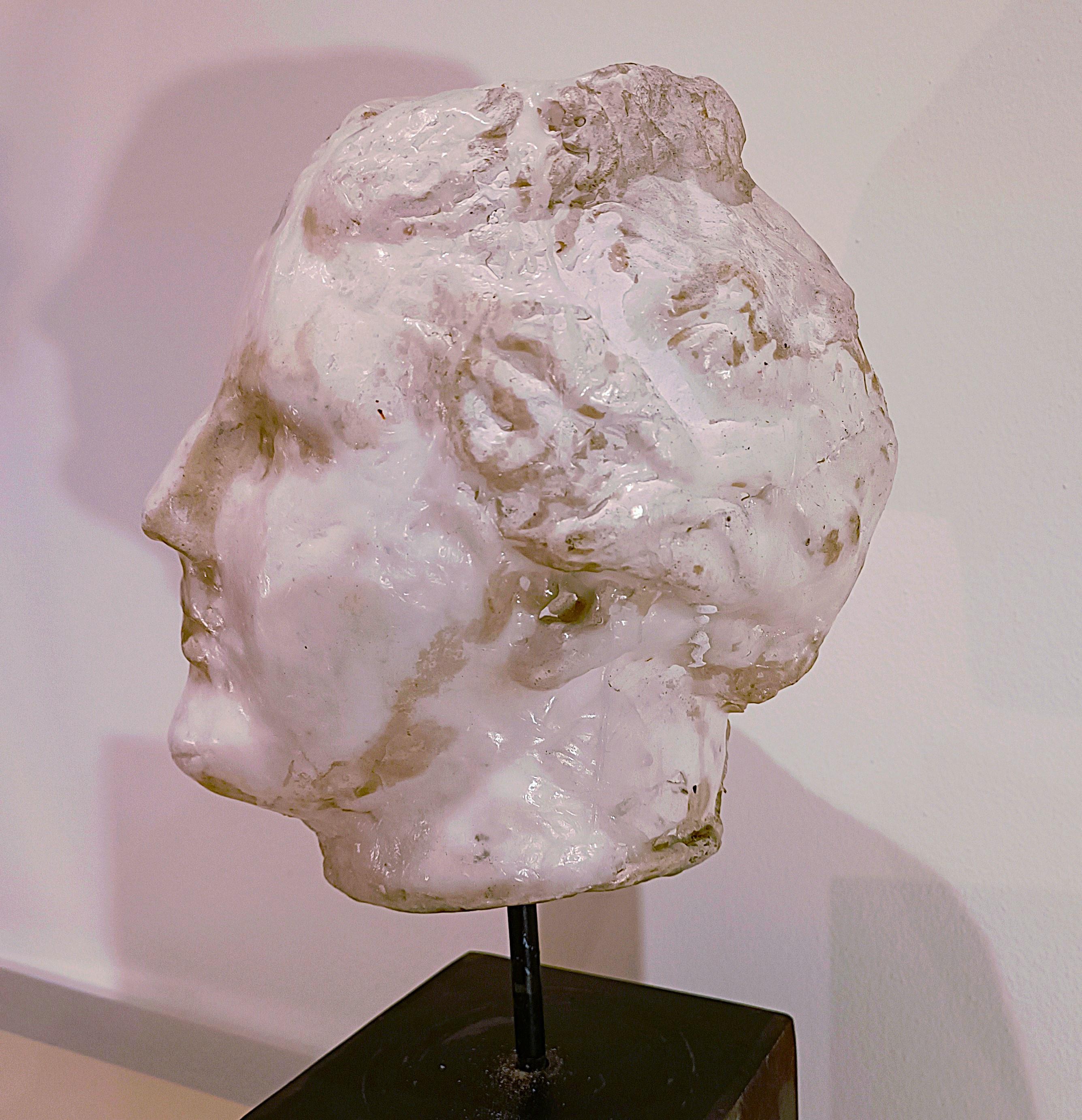 Gesso Scultura di Afrodite in gesso, cera e nerofumo-Alessandro La Motta in vendita