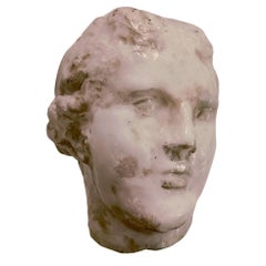 Sculpture of Aphrodite in plaster, wax and carbon black-Alessandro La Motta