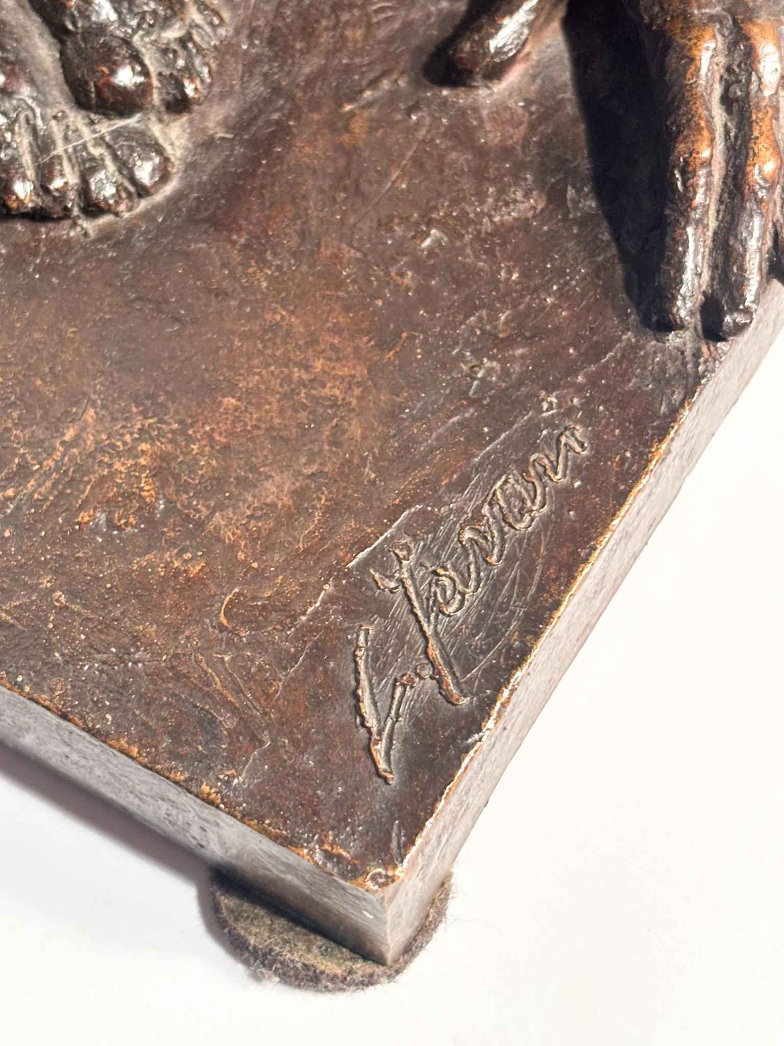 Scultura di Dama in Bronzo di Autore Italiano Anni 20 in vendita 5