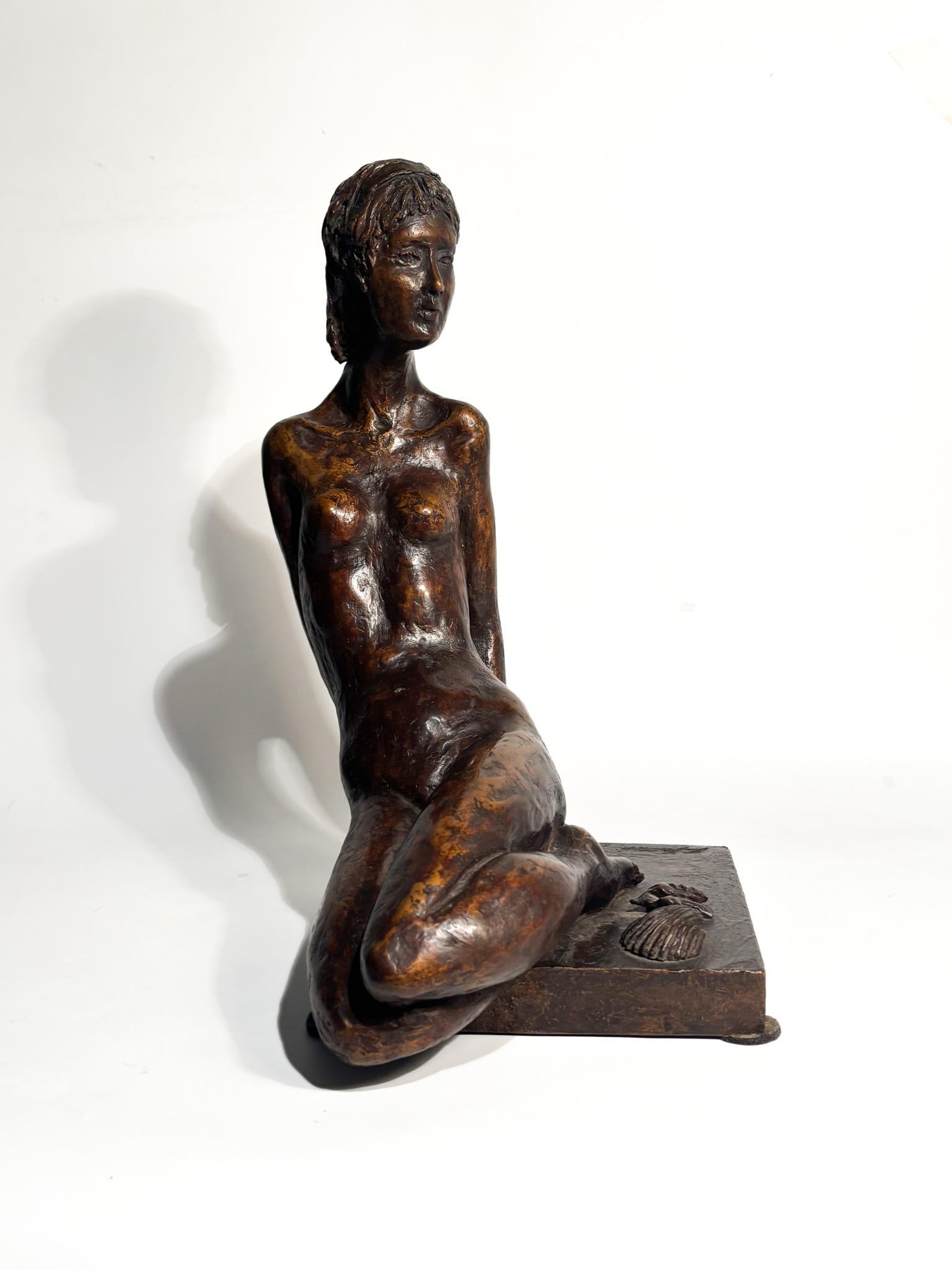 Scultura di Dama in Bronzo di Autore Italiano Anni 20 in vendita 8
