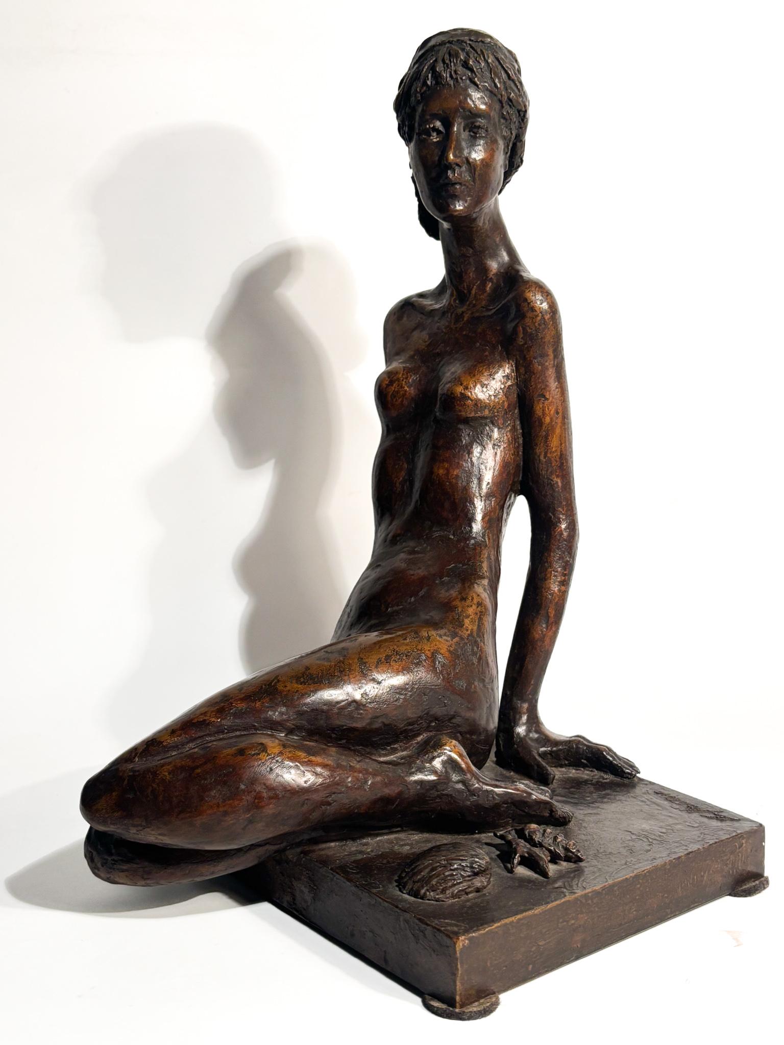 Scultura di Dama in Bronzo di Autore Italiano Anni 20 in vendita 2