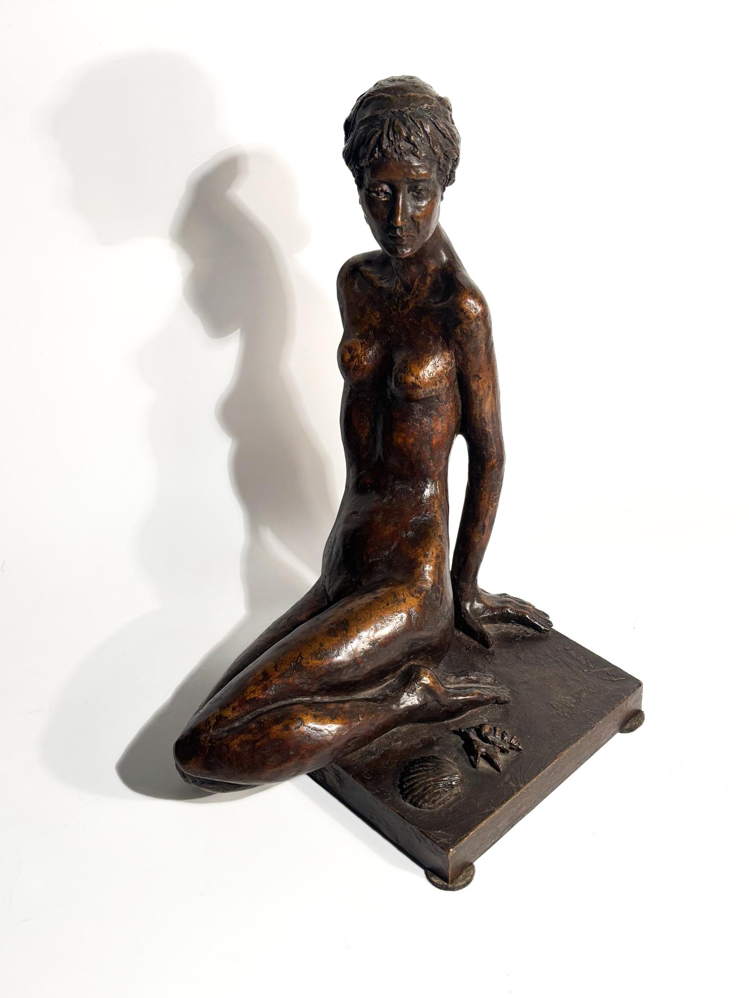 Scultura di Dama in Bronzo di Autore Italiano Anni 20 in vendita 3
