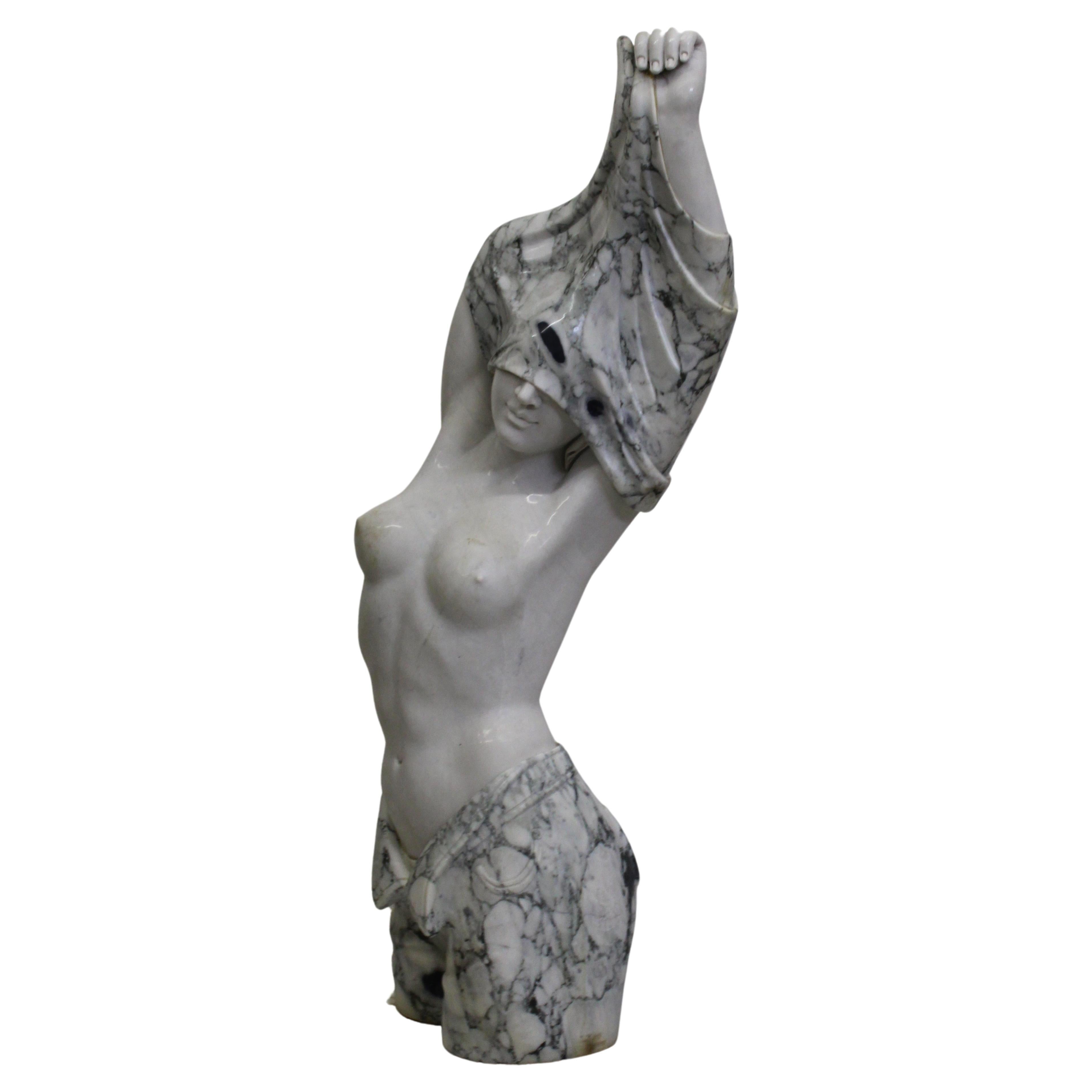 Scultura, di donna che si spoglia, Marmo, Fine XX Secolo