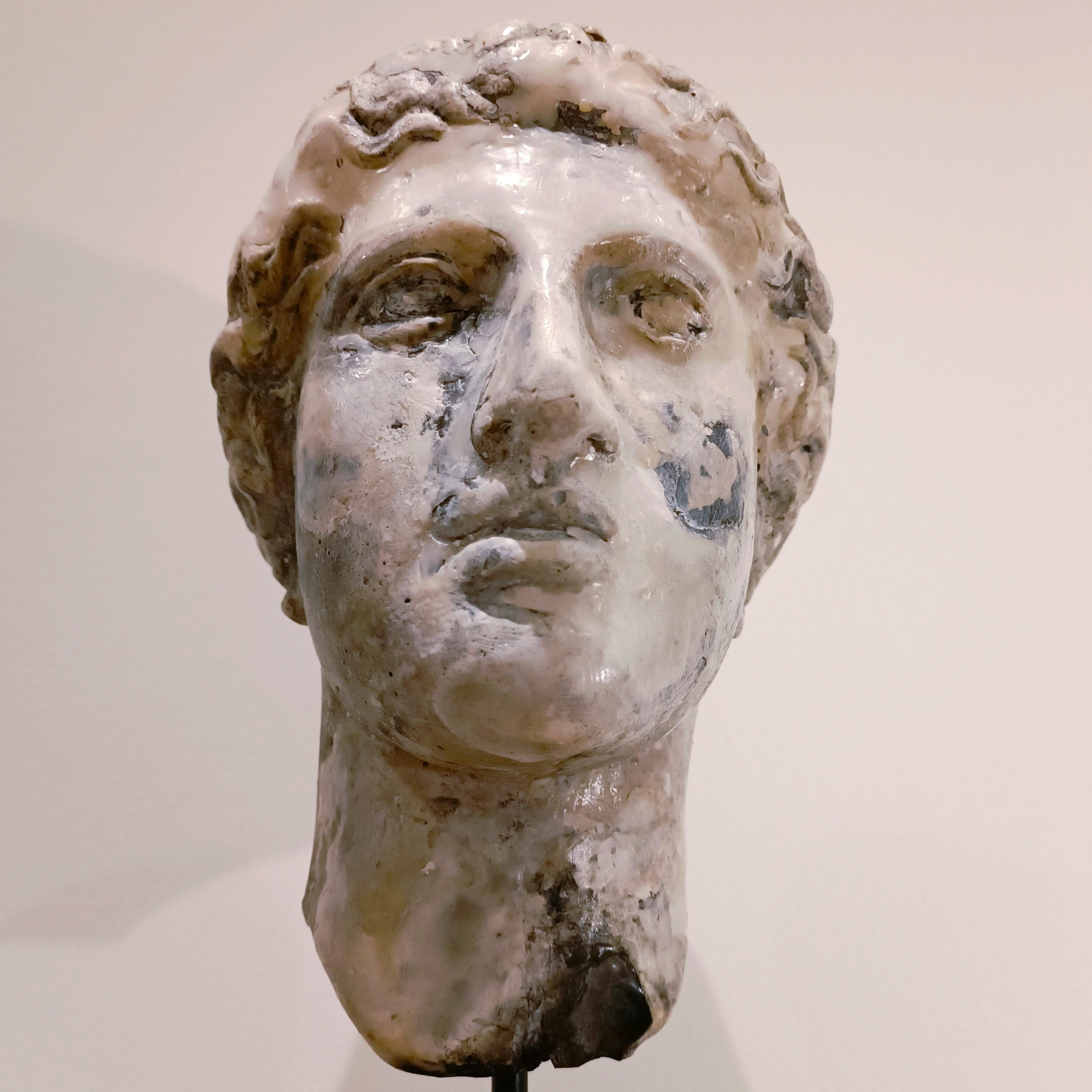 Sculpture of Hera - A Masterpiece of Art and Myth

The Sculpture of Hera in plaster, wax, and charcoal is a work that embodies the strength, grace, and timeless charm of Greek mythology. Made entirely by hand, and not by mold, it is distinguished by