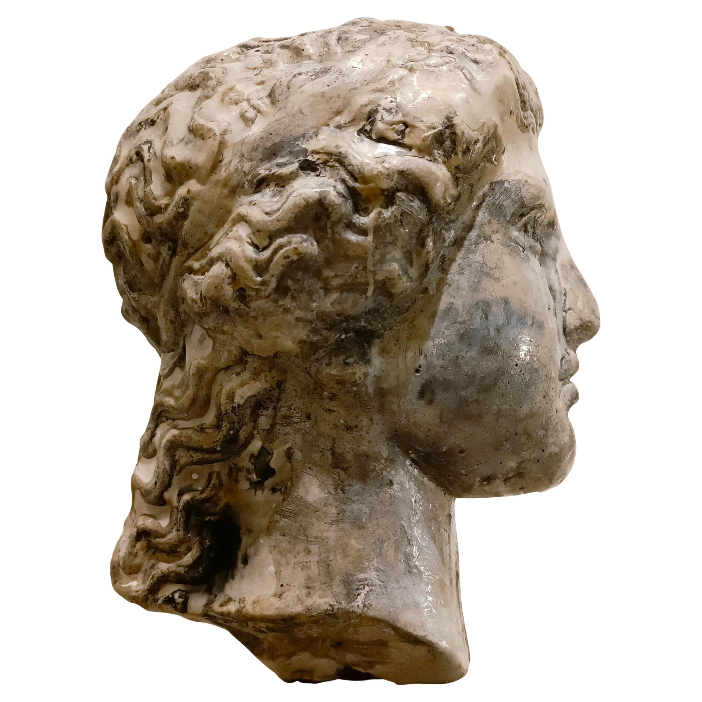Sculpture of Hera Greek mythology in plaster, wax - Alessandro La Motta For Sale