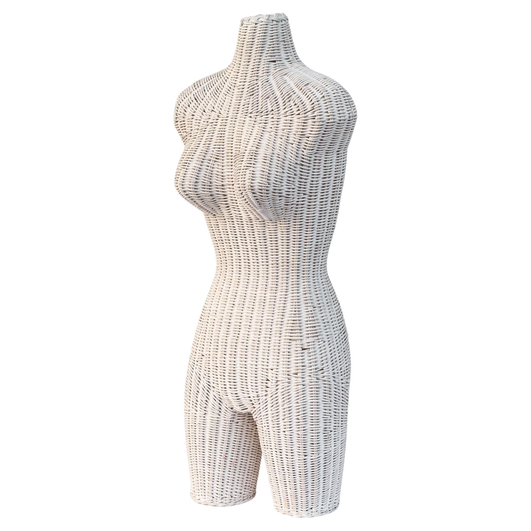 Female Wicker Sculpture, 1970s