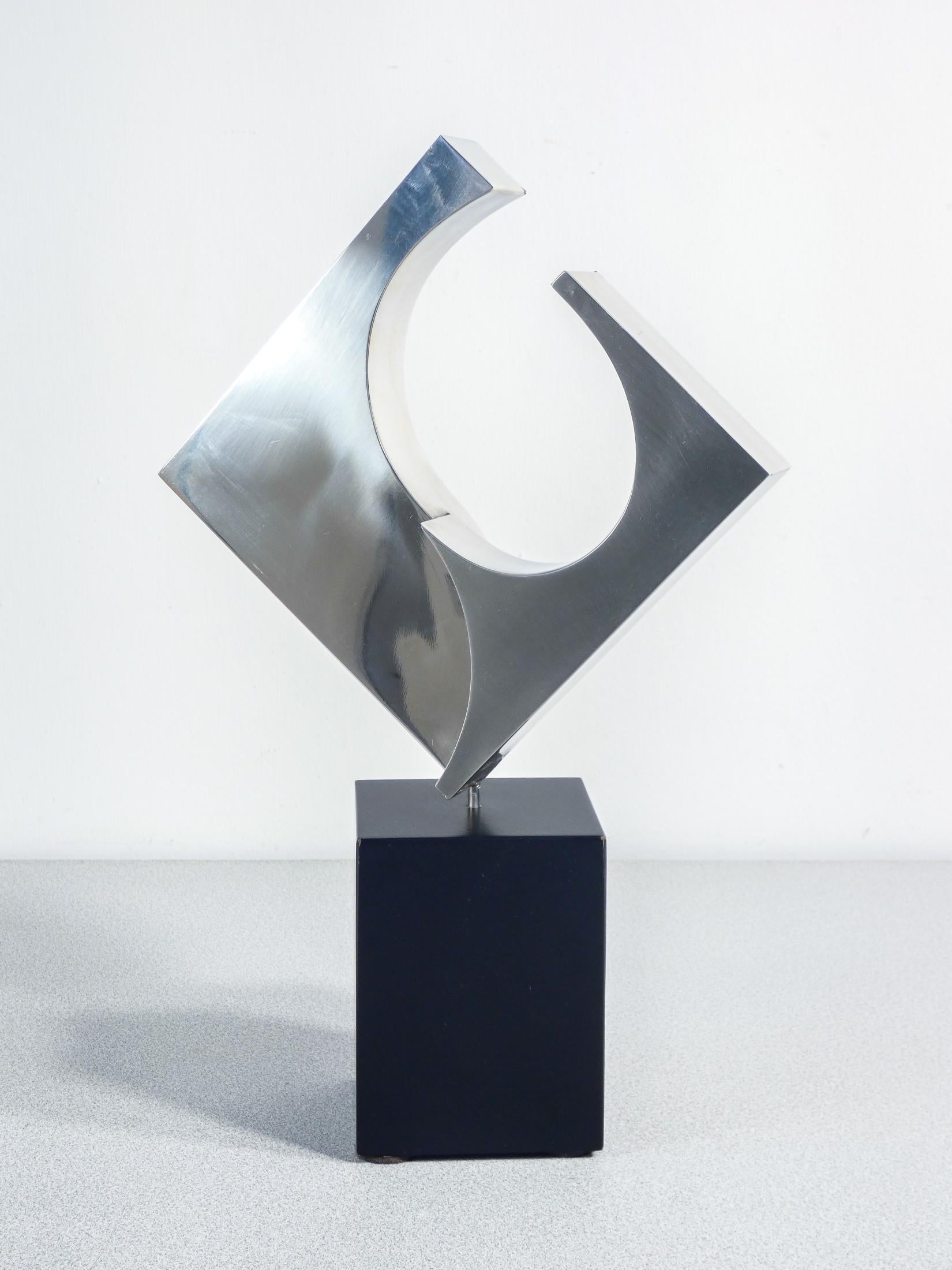 Escultura de acero de Carmelo CAPPELLO. Firmado y numerado 80/99. Italia, 1978 Italian