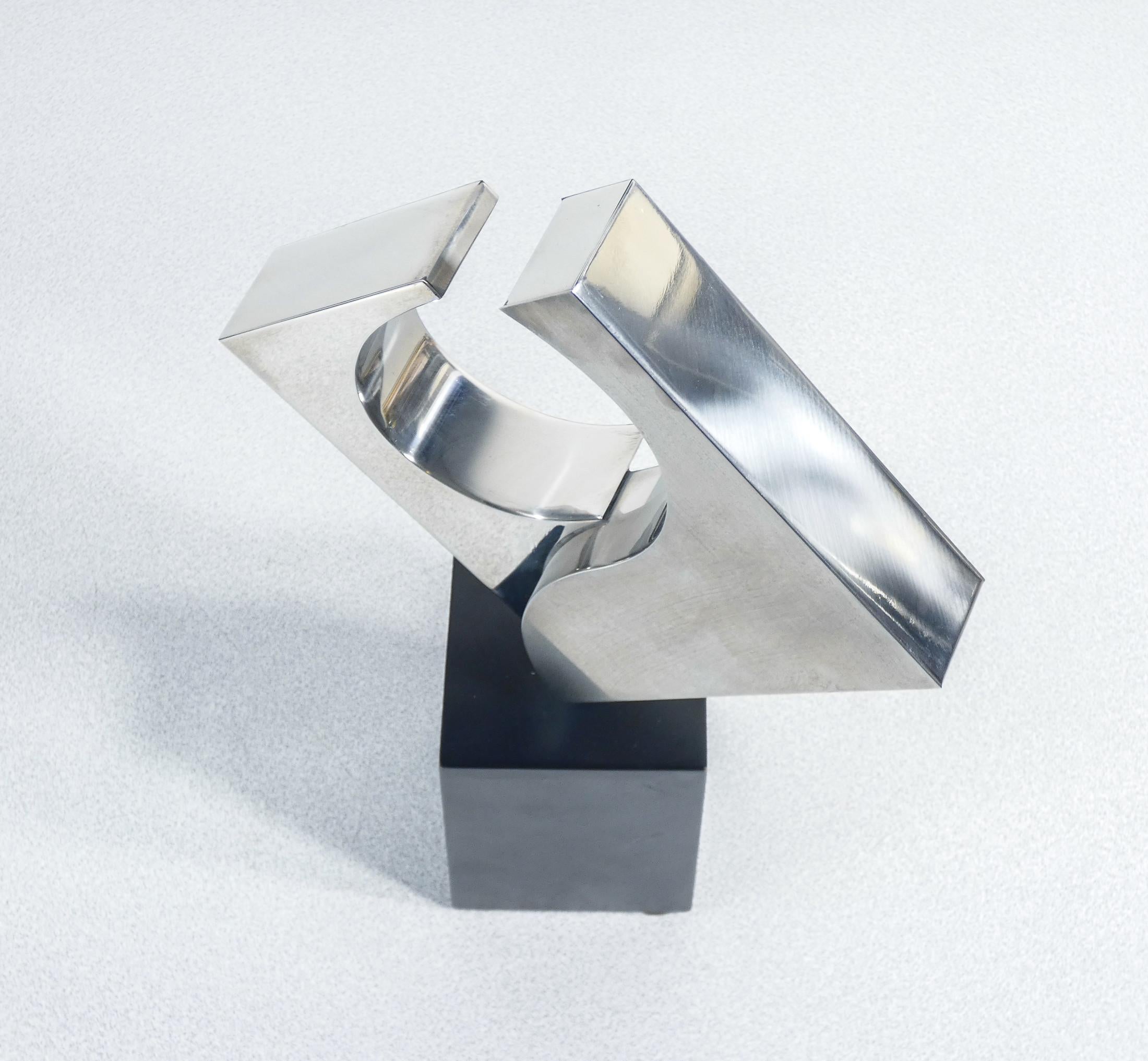 Escultura de acero de Carmelo CAPPELLO. Firmado y numerado 80/99. Italia, 1978 3