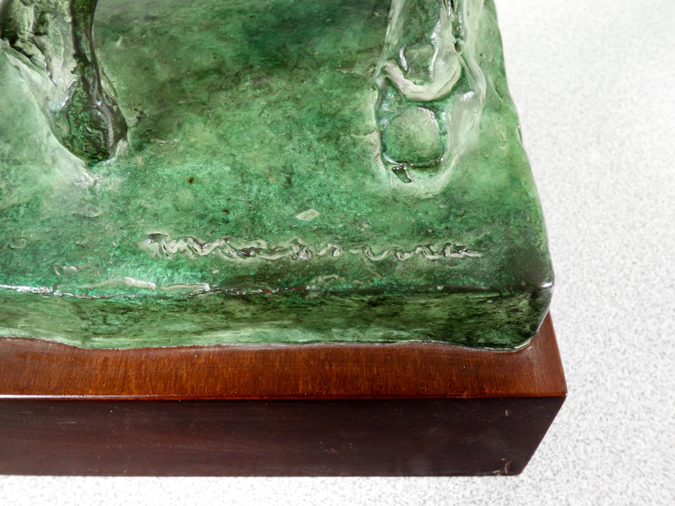 Escultura de bronce de Francesco MESSINA 