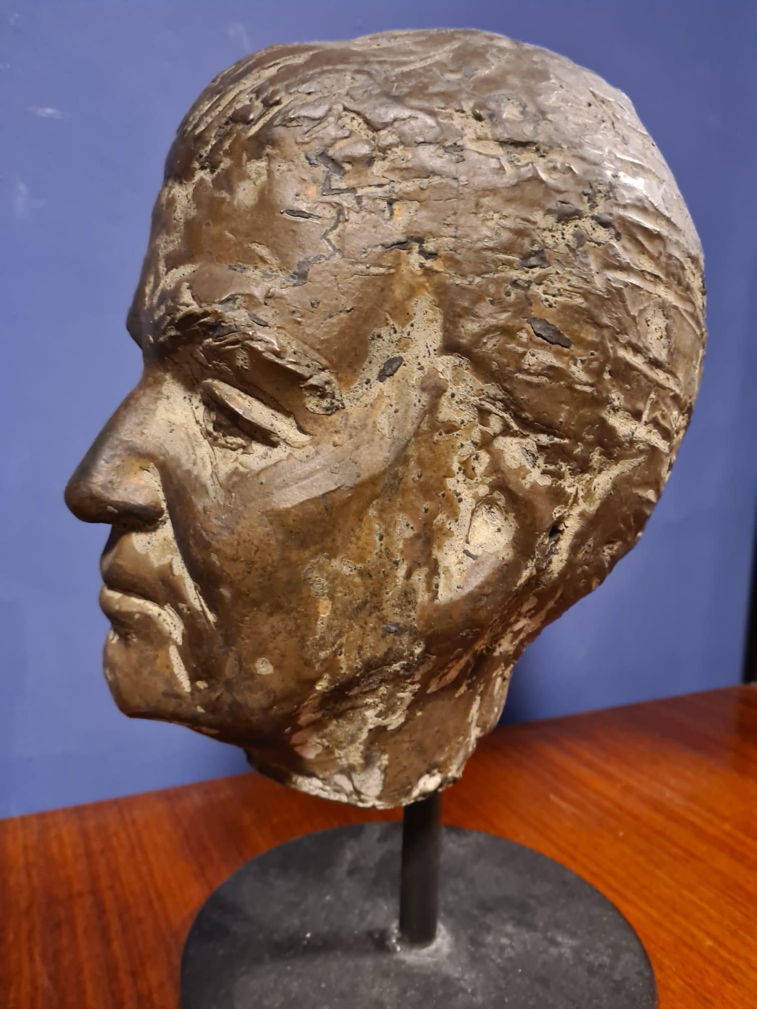 Bronze sculpture of Umberto Mastroianni For Sale 13