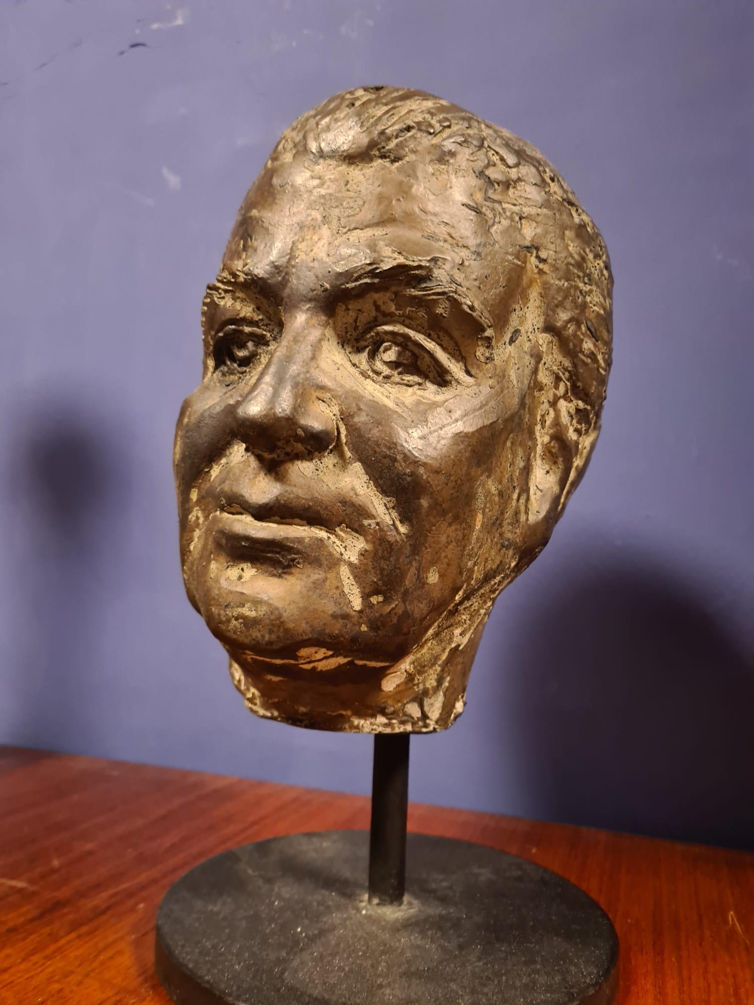 Bronze sculpture of Umberto Mastroianni For Sale 1