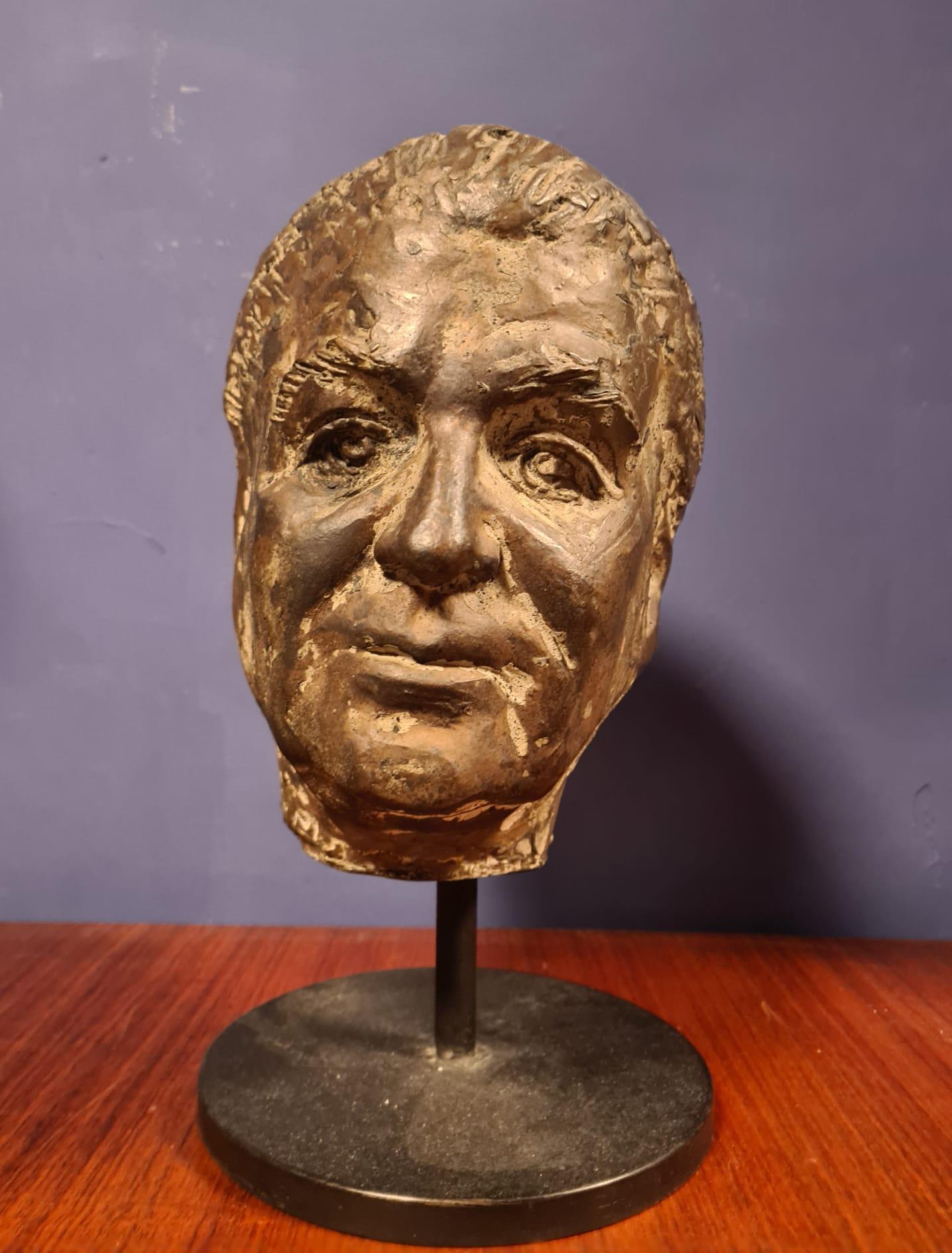 Bronze sculpture of Umberto Mastroianni For Sale 2