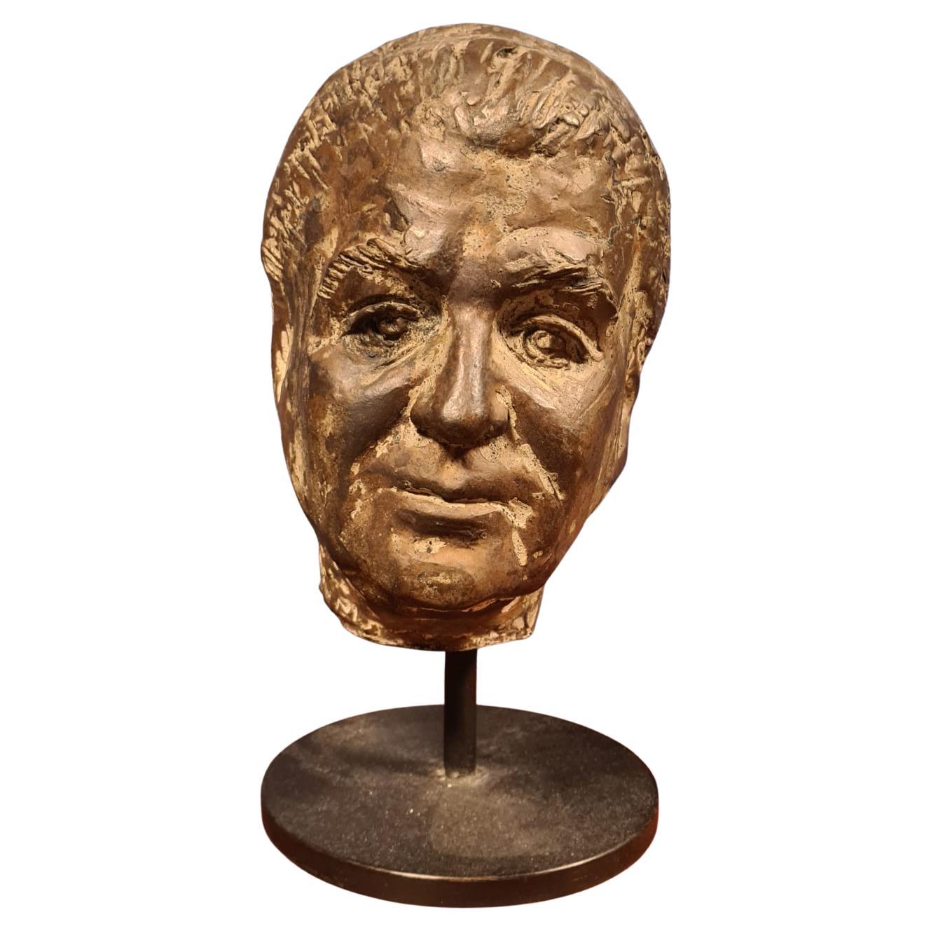 Bronze sculpture of Umberto Mastroianni For Sale