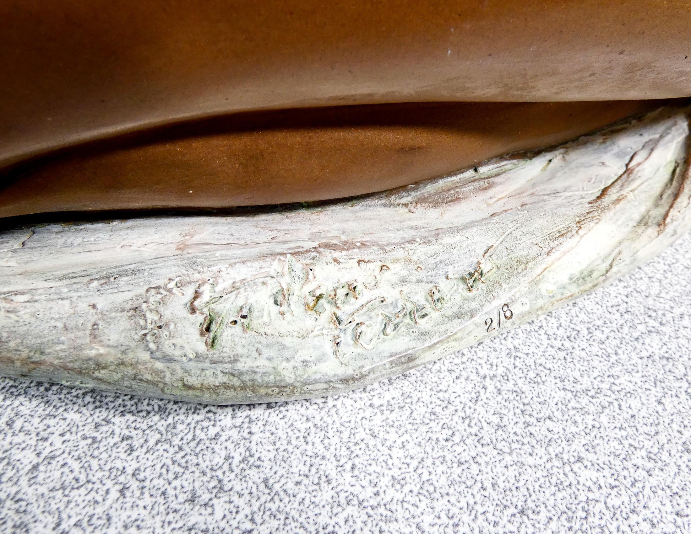 Bronze sculpture by Vittorio TESSARO Maternity. With autograph authentication. 2012 For Sale 10