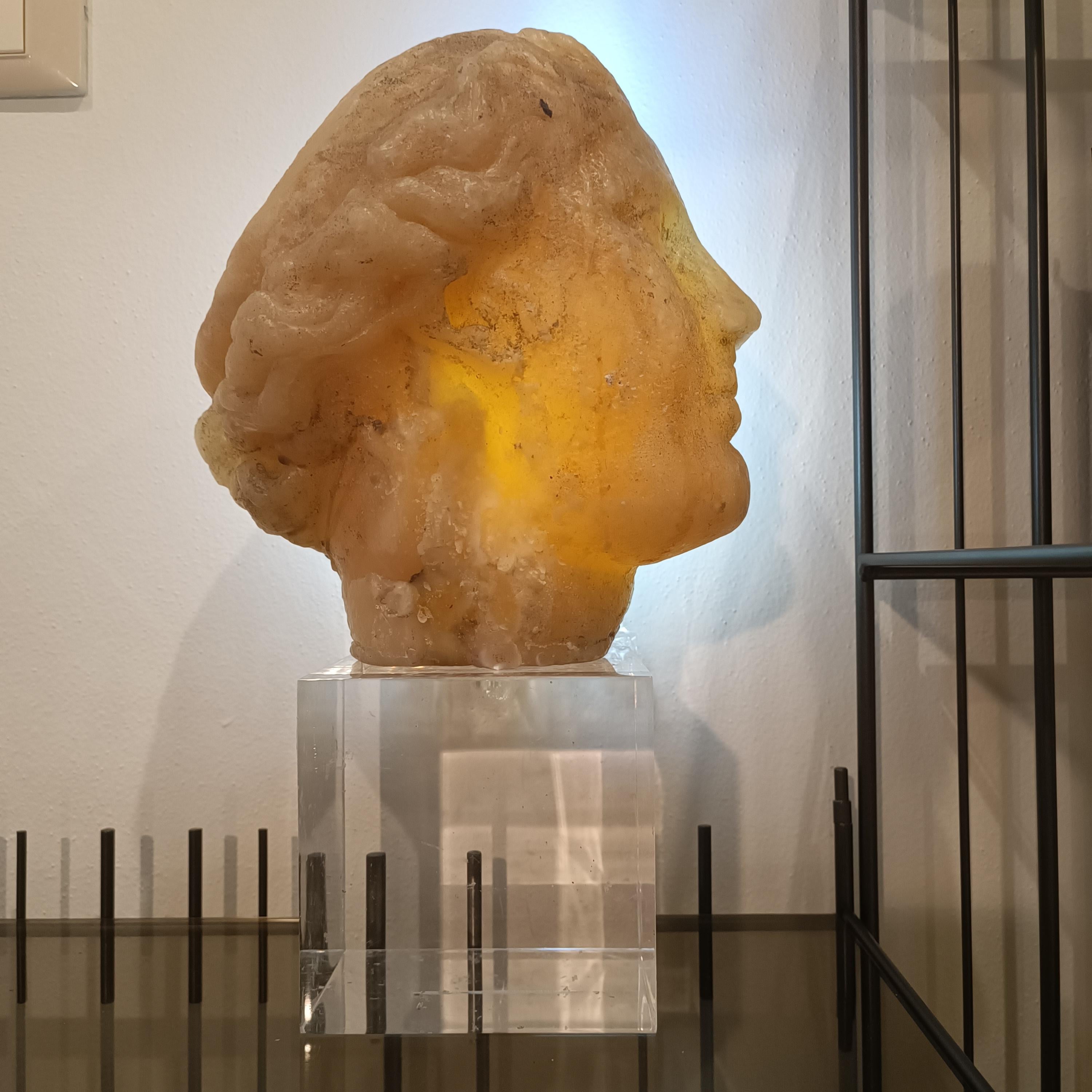Scultura in cera “ Il volto”  di Alessandro La Motta im Angebot 3
