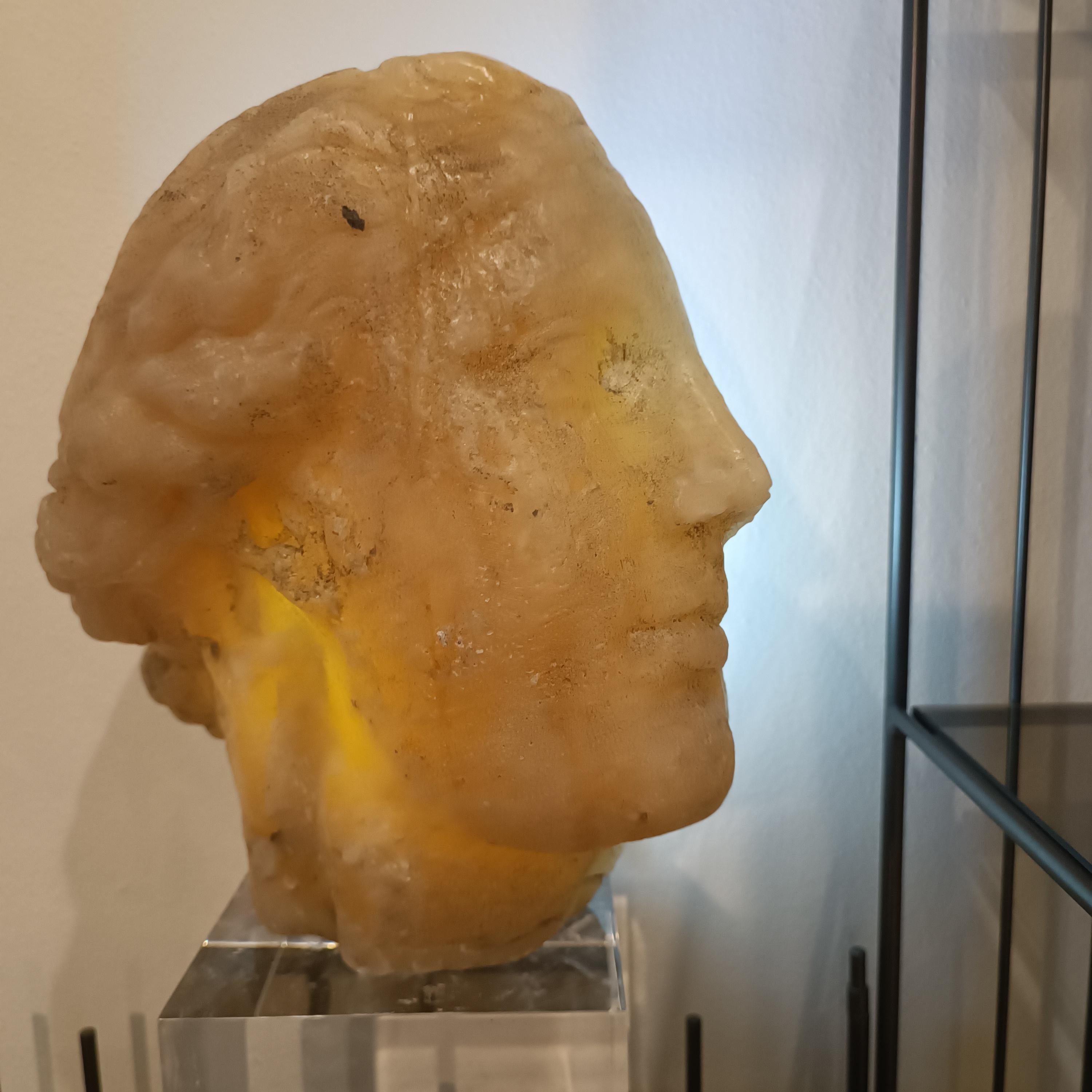 Scultura in cera “ Il volto”  di Alessandro La Motta (Moderne) im Angebot