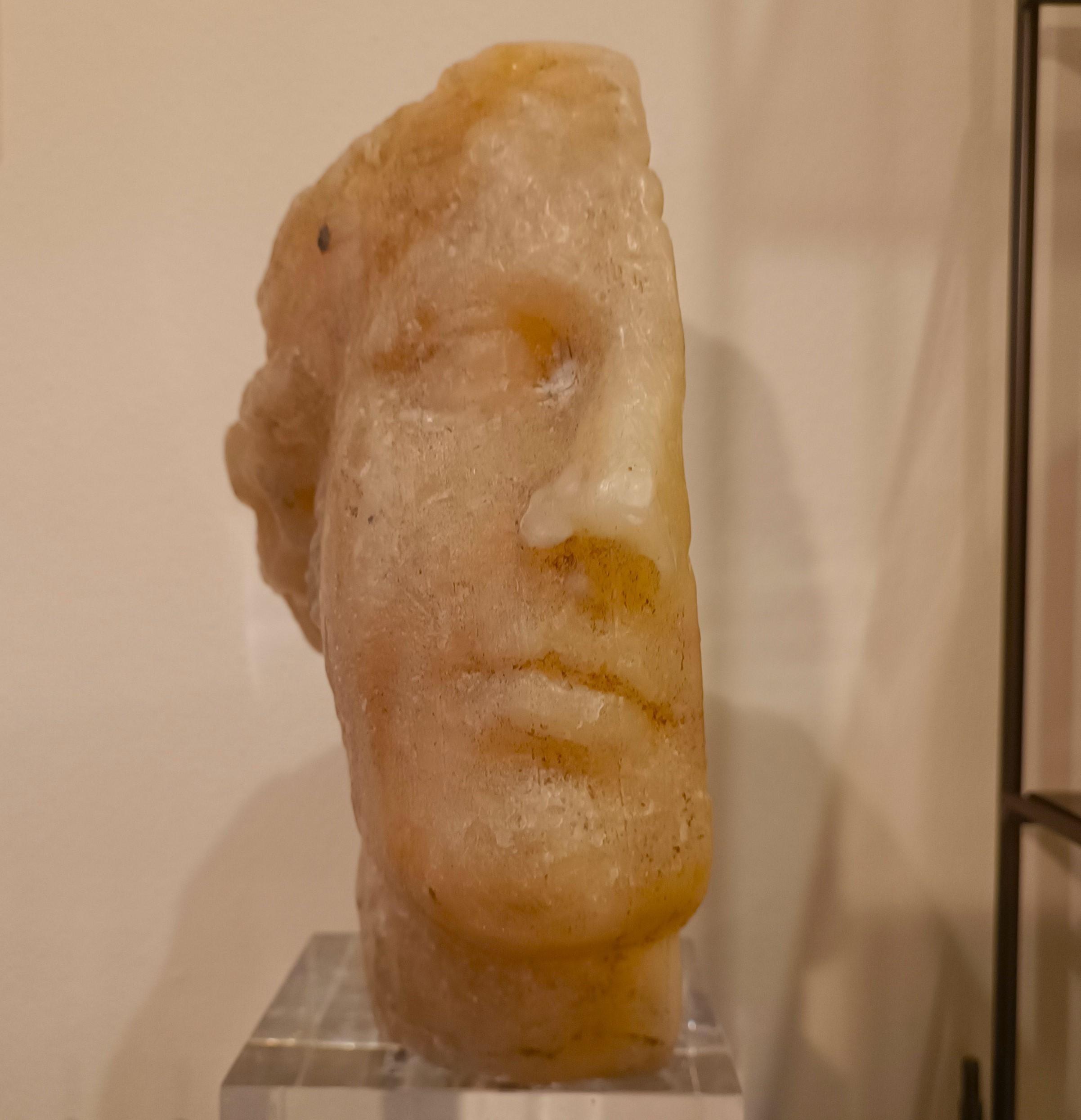 Scultura in cera “ Il volto”  di Alessandro La Motta im Angebot 1