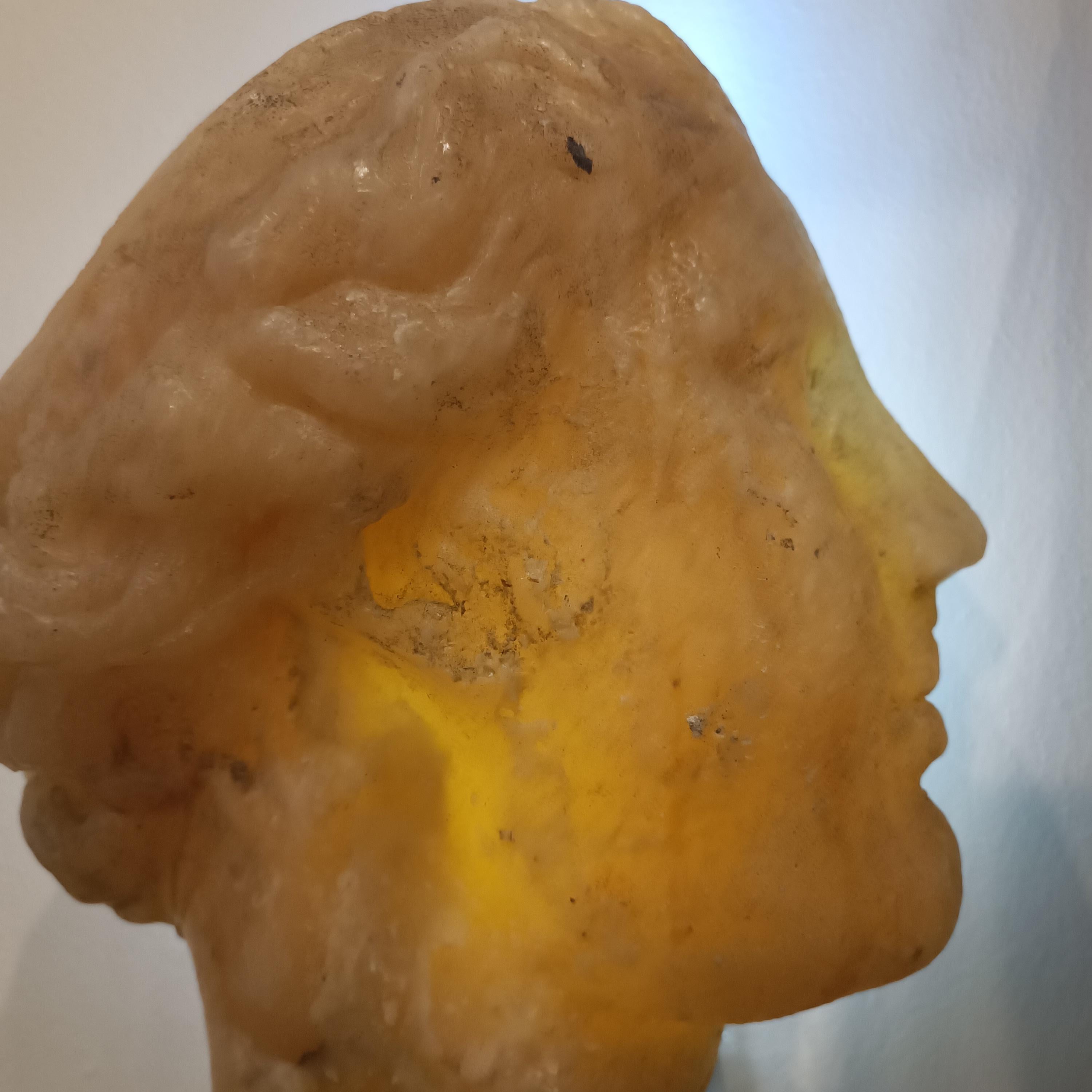 Scultura in cera “ Il volto”  di Alessandro La Motta im Angebot 2