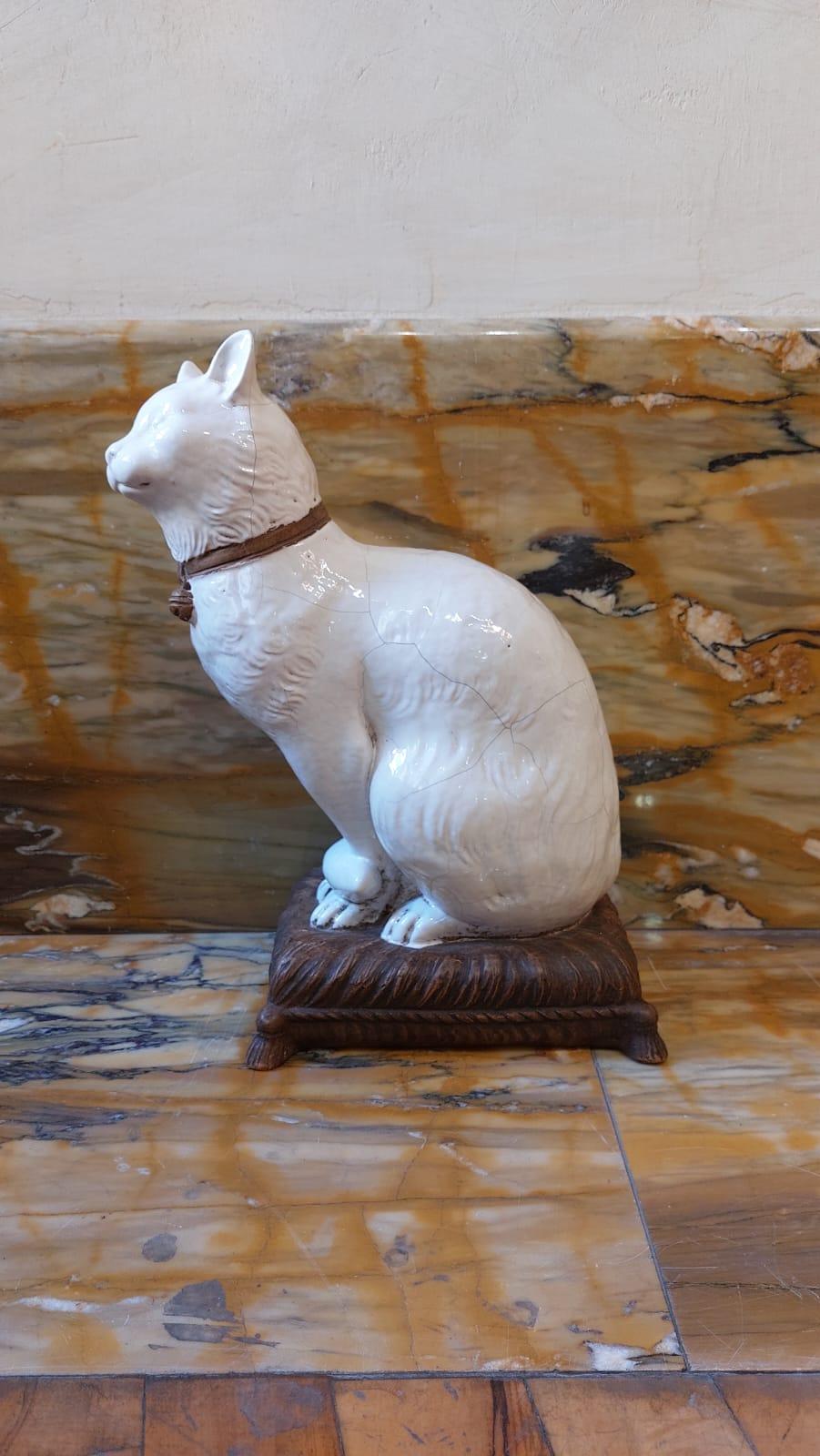 Italian Scultura in ceramica di Faenza in vendita