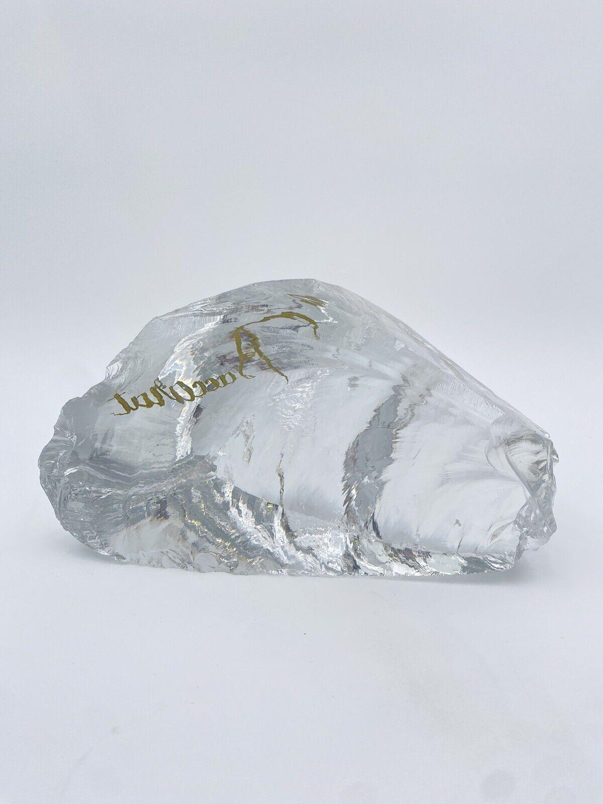 Escultura de Cristal Baccarat Francia Diseño Vintage en venta 1