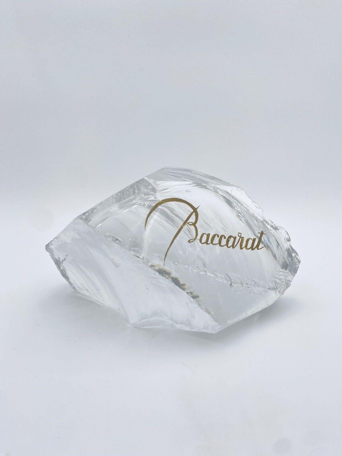 Escultura de Cristal Baccarat Francia Diseño Vintage en venta 4