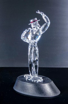 Escultura de cristal SWAROVSKI ANTONIO, «Magic of Dance». Austria, 2004
