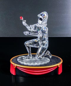 Escultura de cristal SWAROVSKI «ARLECCHINO», Masquerade. Austria, 2001