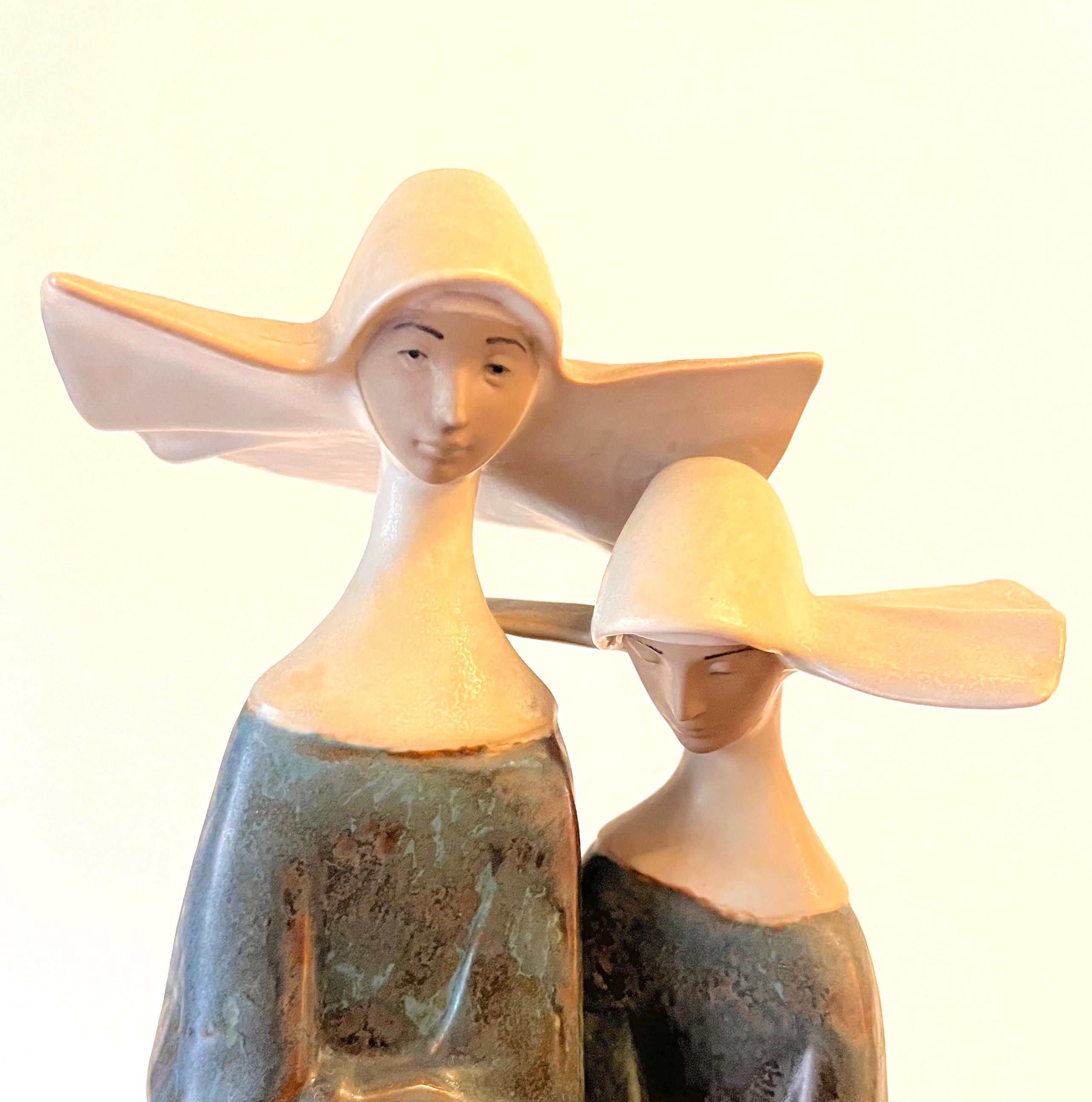 Porcelain sculpture by Lladro In Excellent Condition For Sale In Roma, IT
