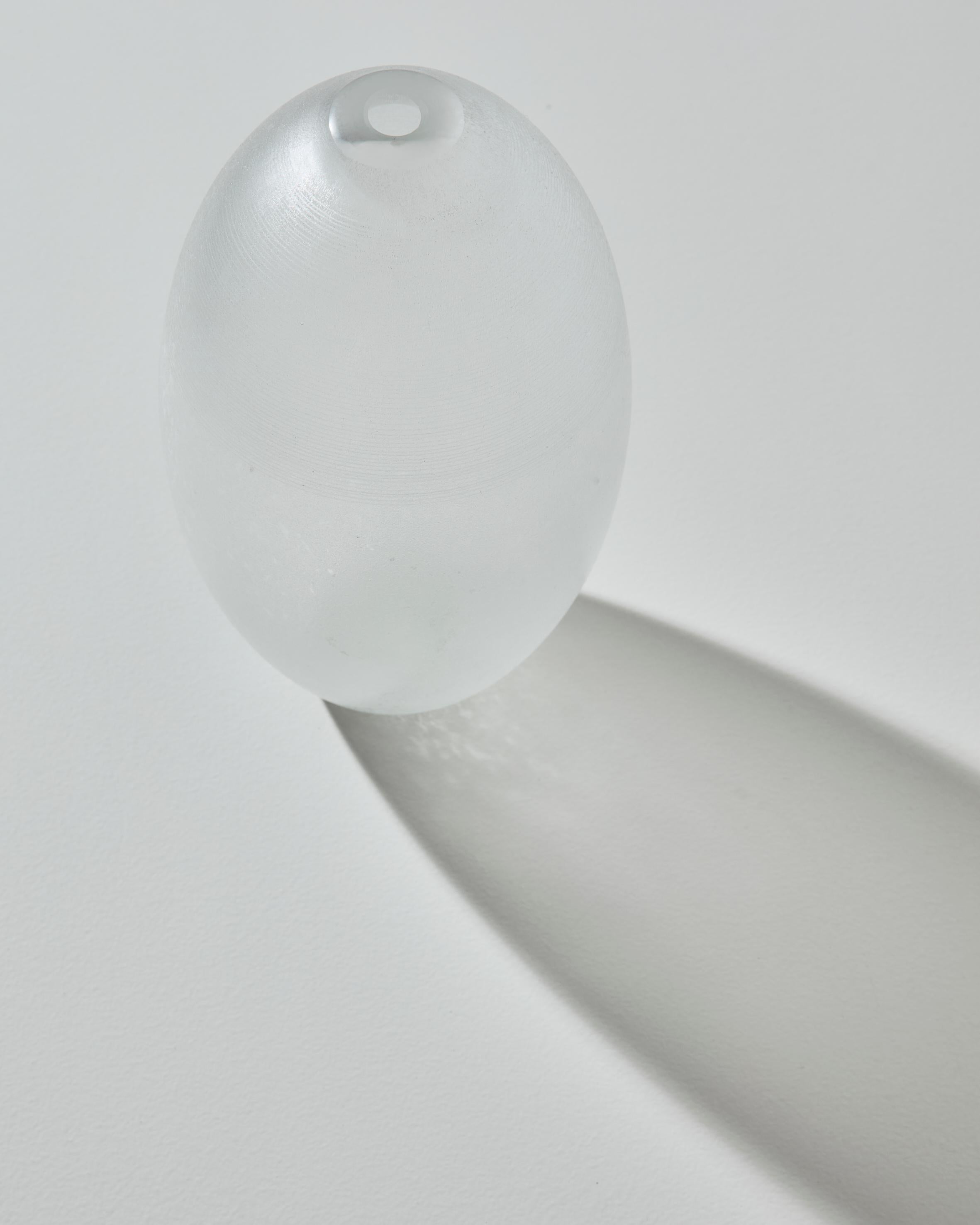 Skulptur aus Muranoglas, Entwurf Alfredo Barbini, um 1960. Italien (Italian) im Angebot