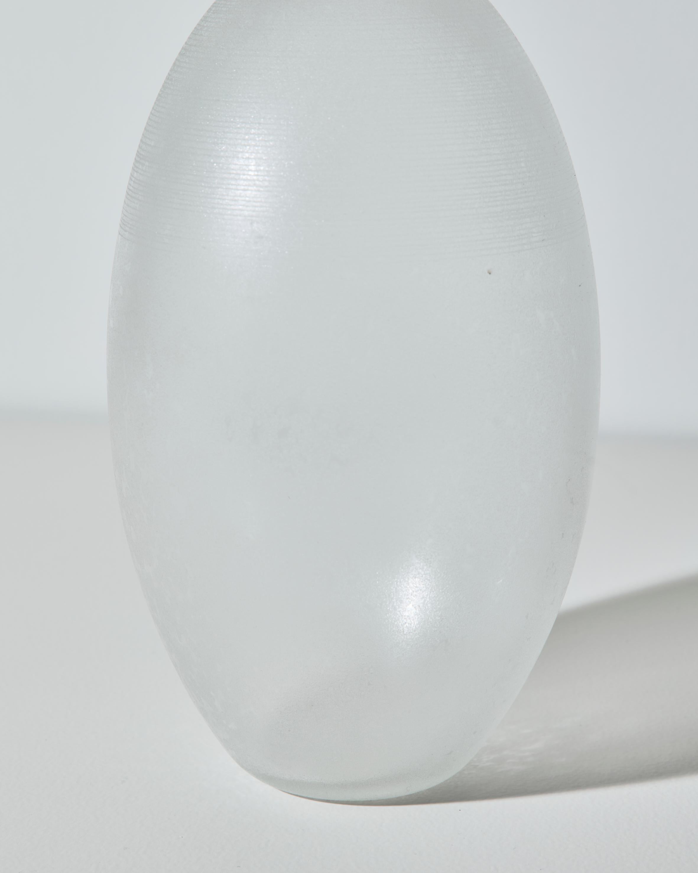 Skulptur aus Muranoglas, Entwurf Alfredo Barbini, um 1960. Italien im Zustand „Gut“ im Angebot in Milano, Lombardia