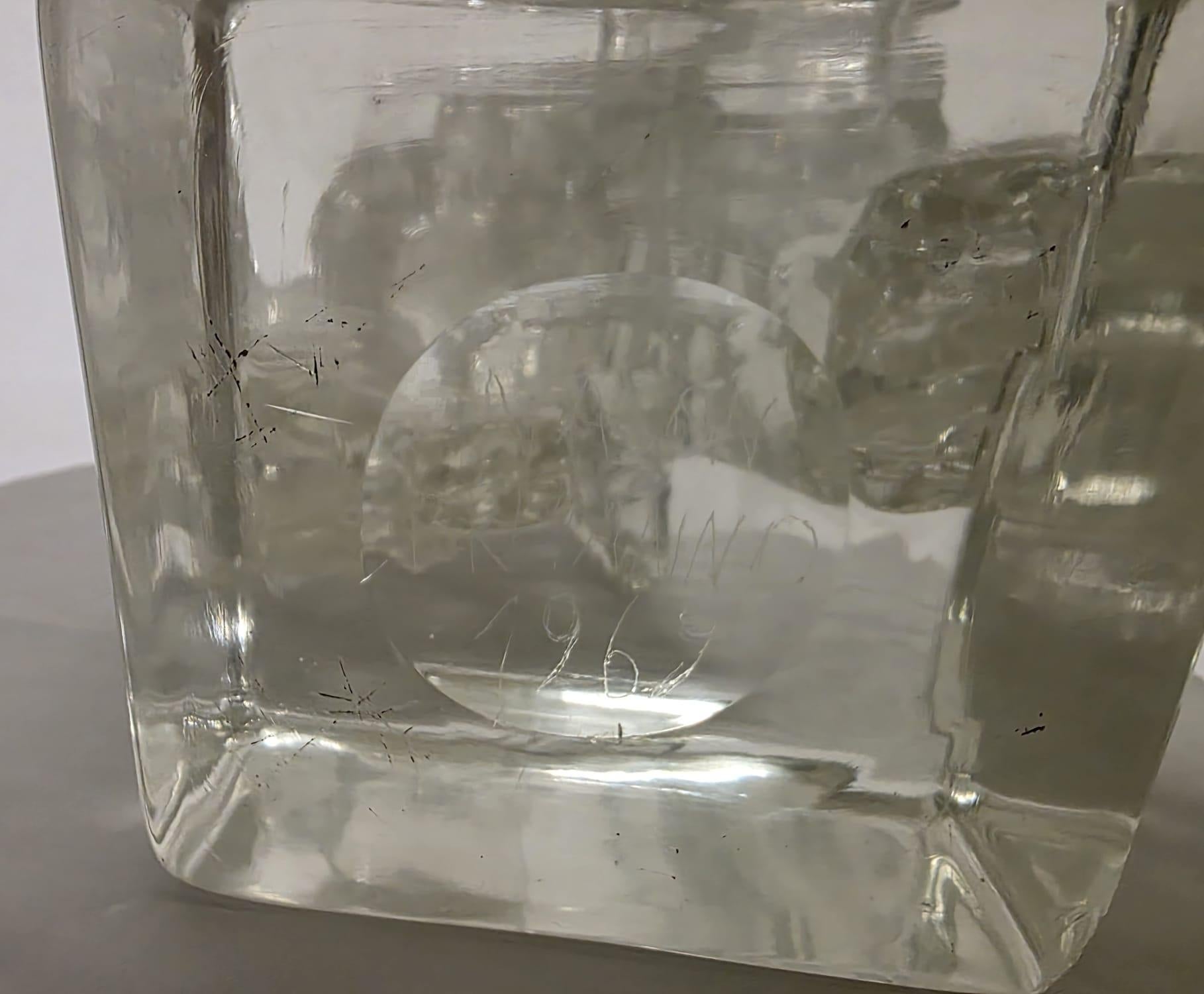 Sculpture en verre de Murano par Ermanno Nason, 1969 en vente 8