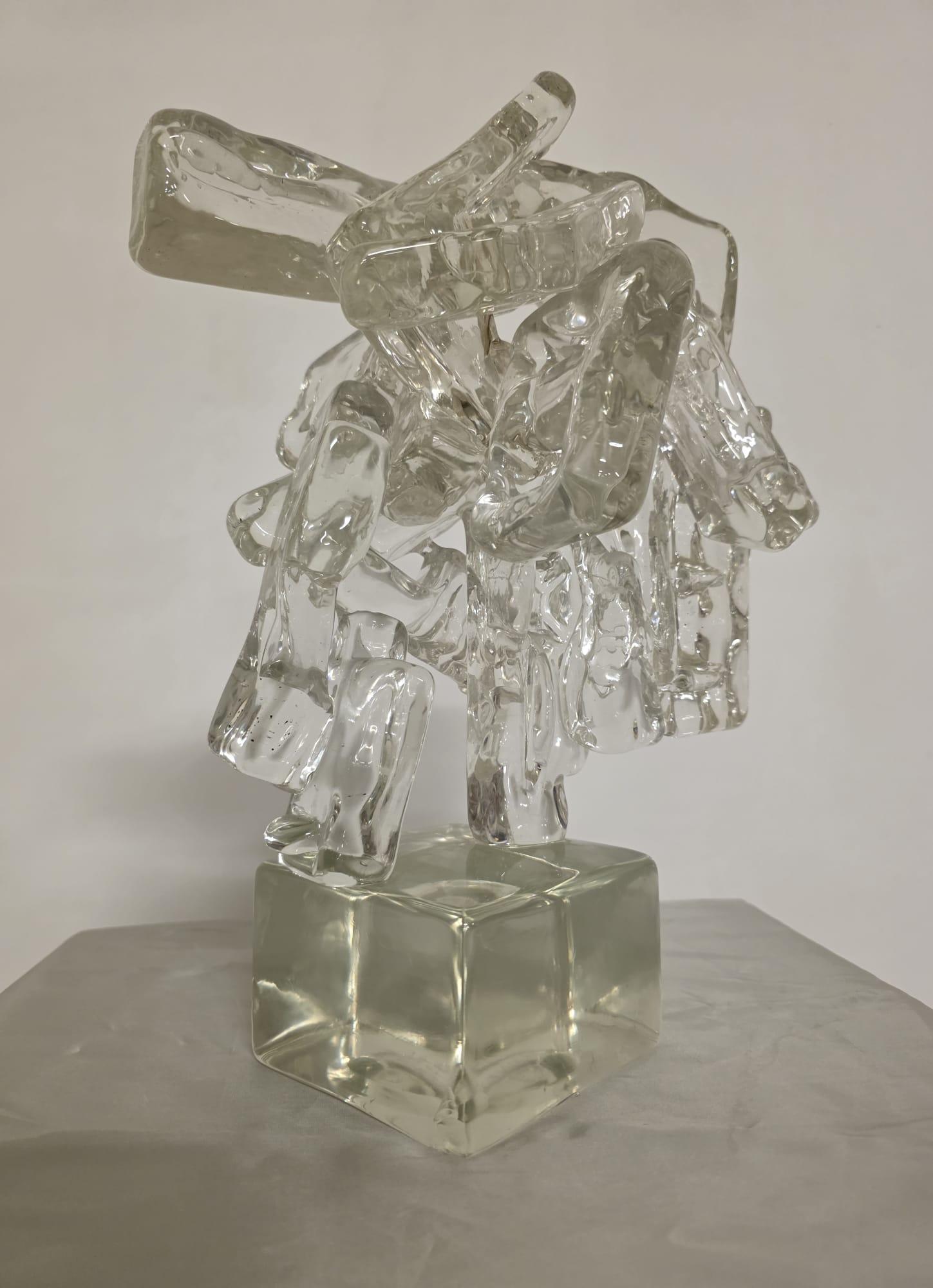 Sculpture en verre de Murano par Ermanno Nason, 1969 en vente 2