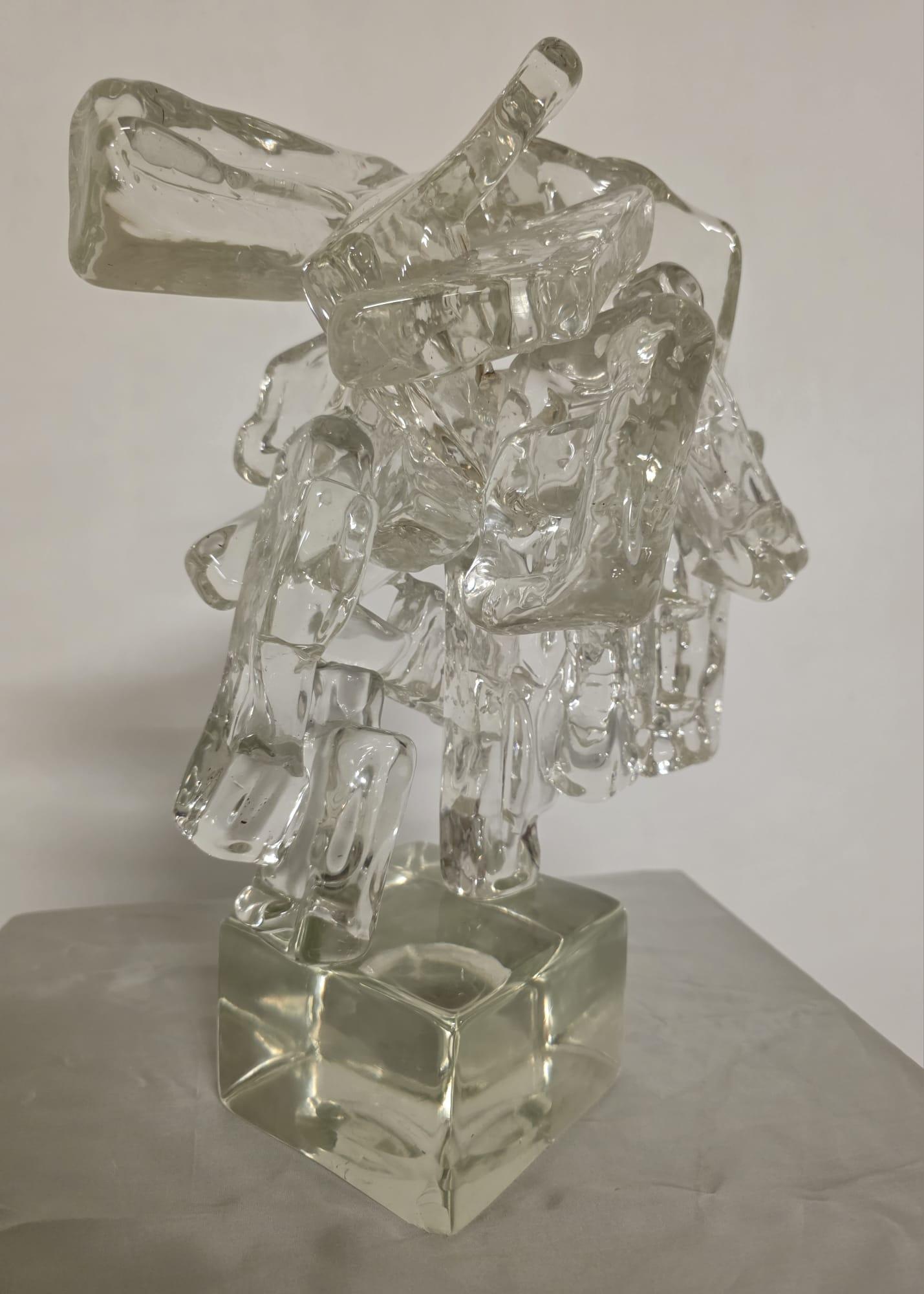 Sculpture en verre de Murano par Ermanno Nason, 1969 en vente 3