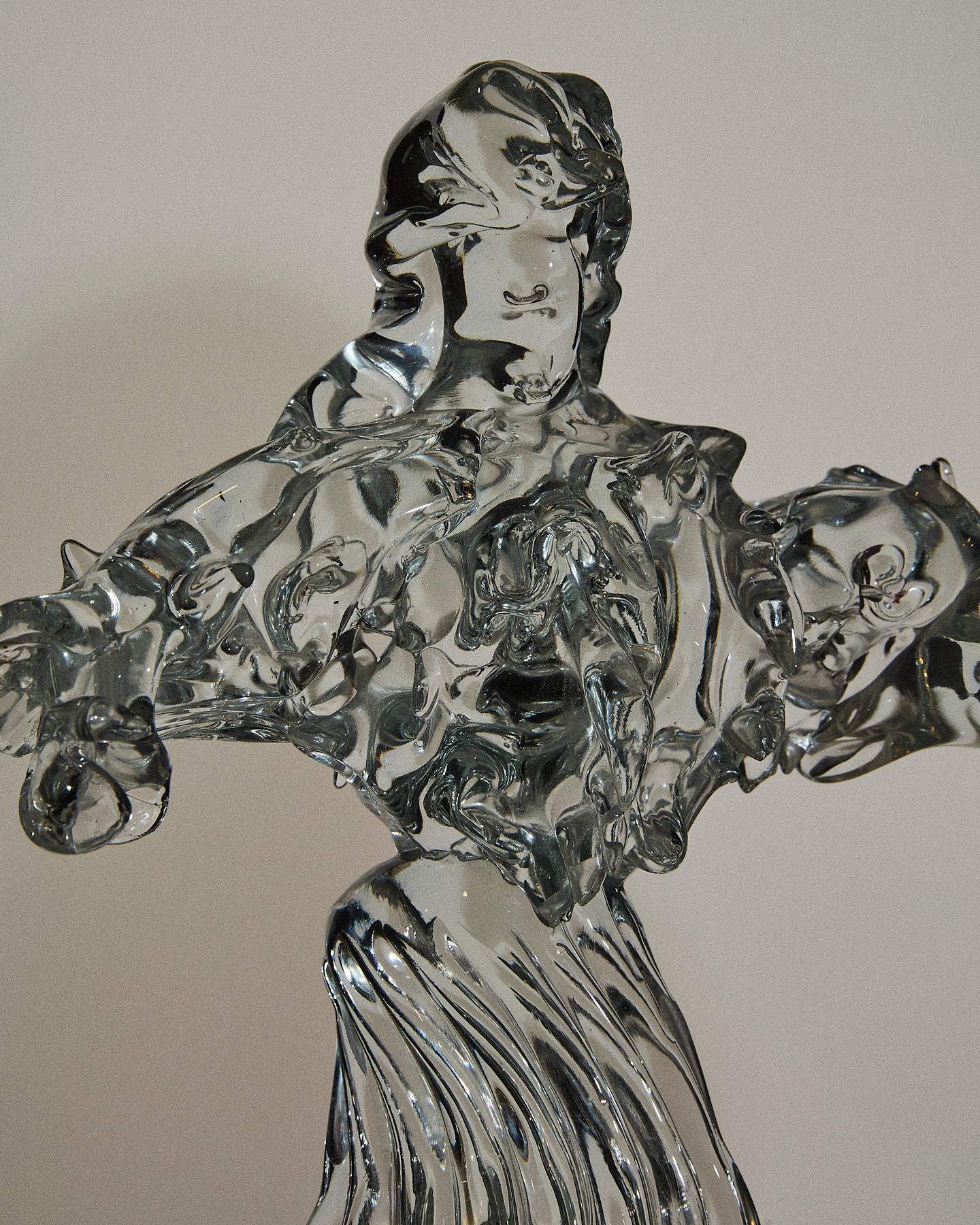 Escultura de cristal de Murano de Gino Cenedese Italian en venta