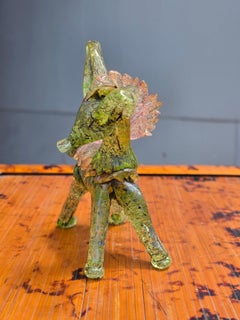 Murano Glass Sculpture Pulegoso 1930 Art Deco Donkey Martinuzzi