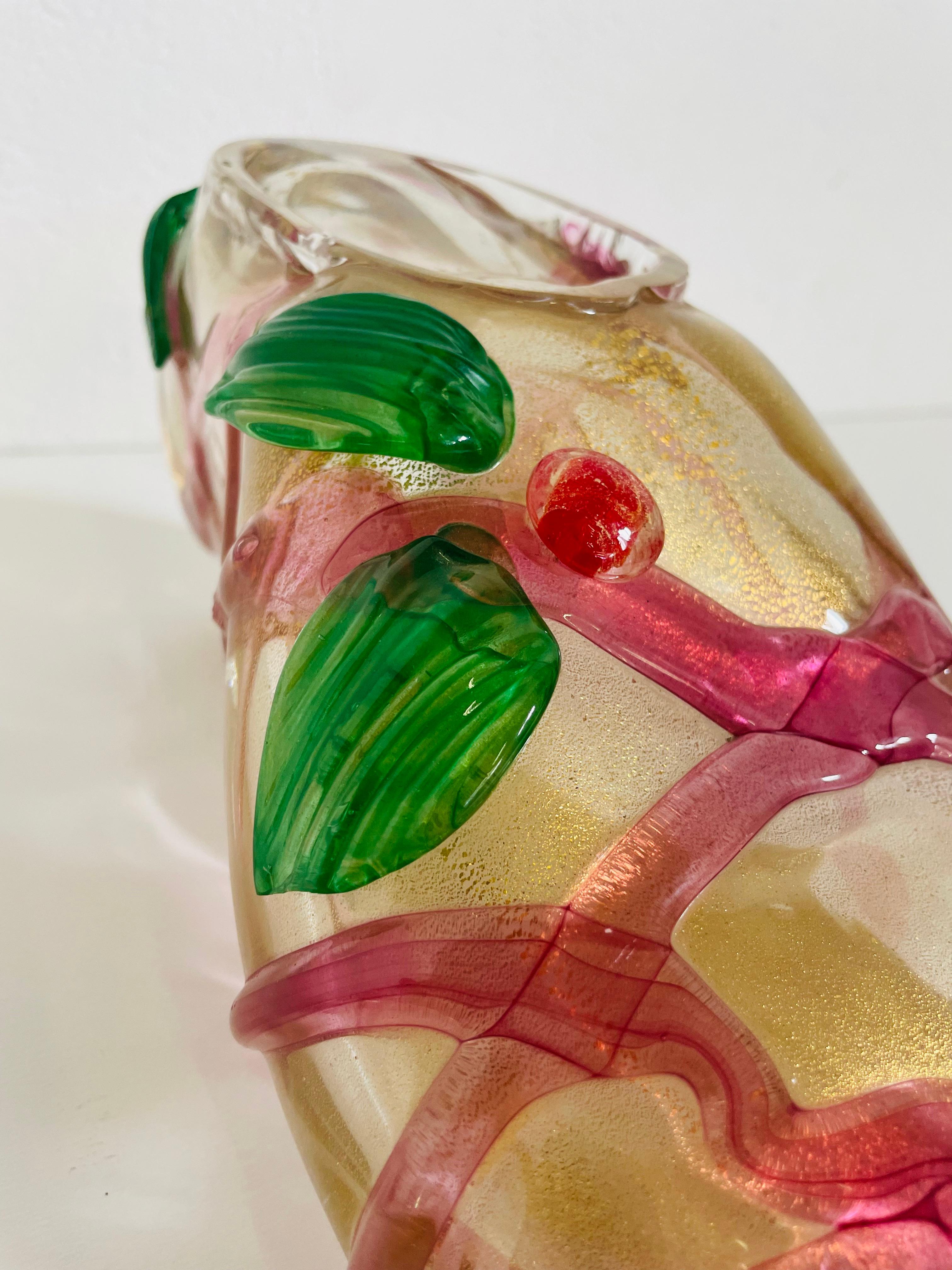 Sculpture en verre Scarpa de Pino Signoretto pour Redusart en vente 2
