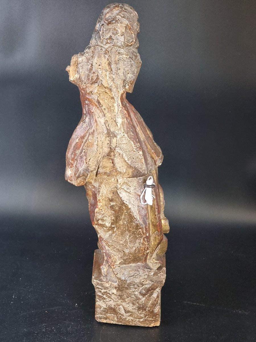 Scultura lignea policroma e dorata, Nord Italia, inizi XVIII secolo Barroco en venta