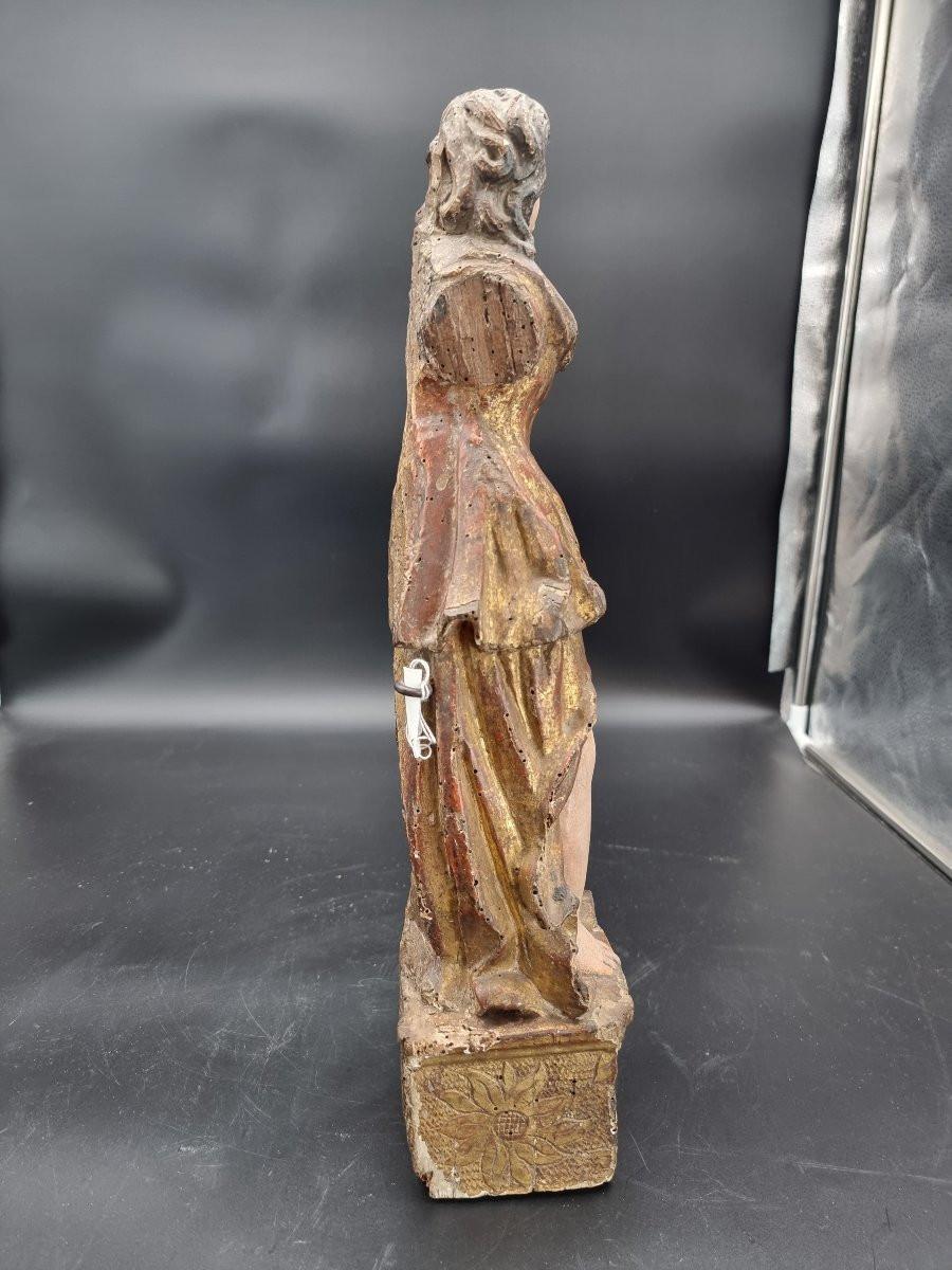 Scultura lignea policroma e dorata, Nord Italia, inizi XVIII secolo European en venta