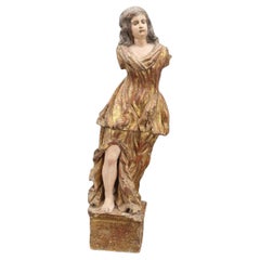 Scultura lignea policroma e dorata, Nord Italia, inizi XVIII secolo