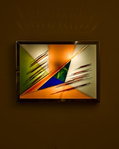 Sculpture lumineuse, Albano Poli pour Poliarte. Italie, vers 1960