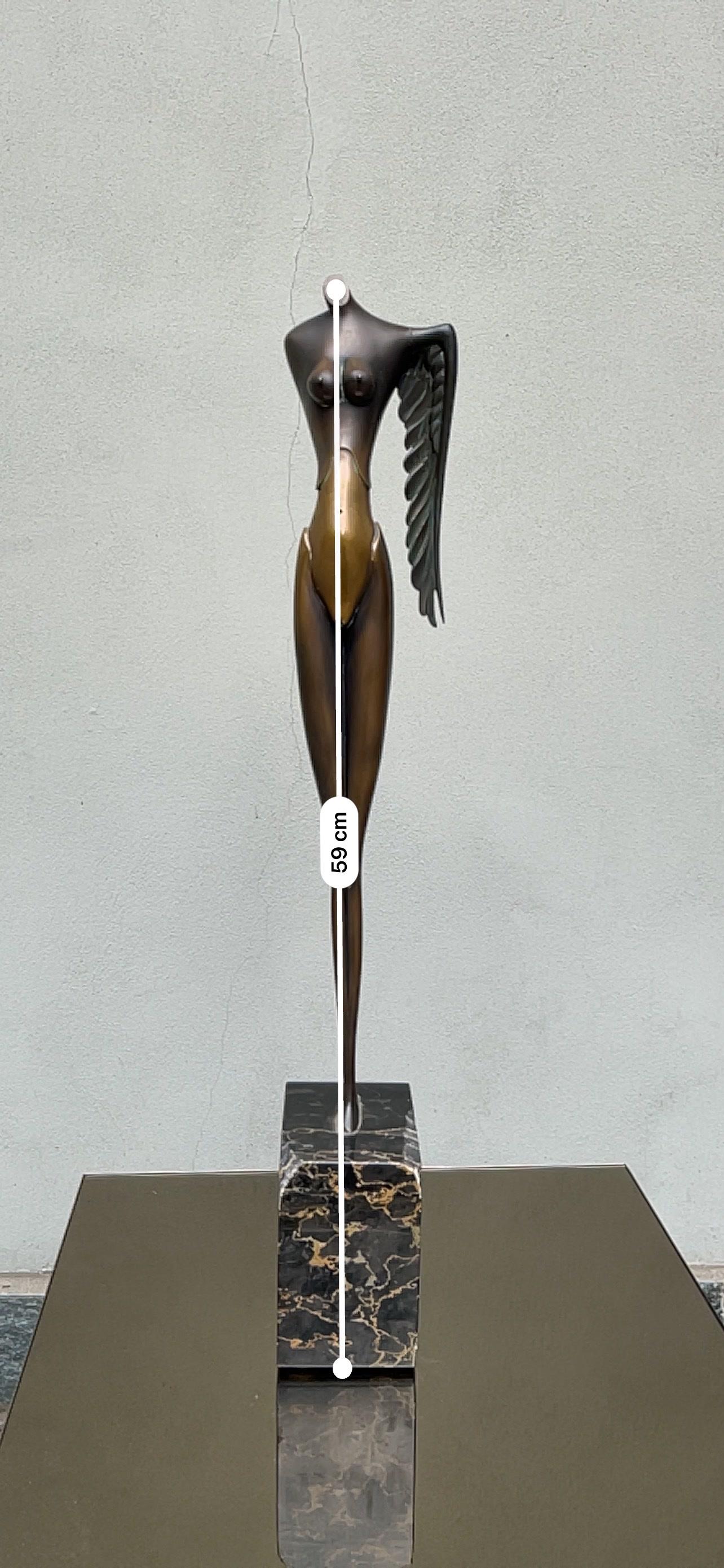 Scultura Metafisica Raffigurazione di Corpo Femminile, Sculpture, Wunderlich 8