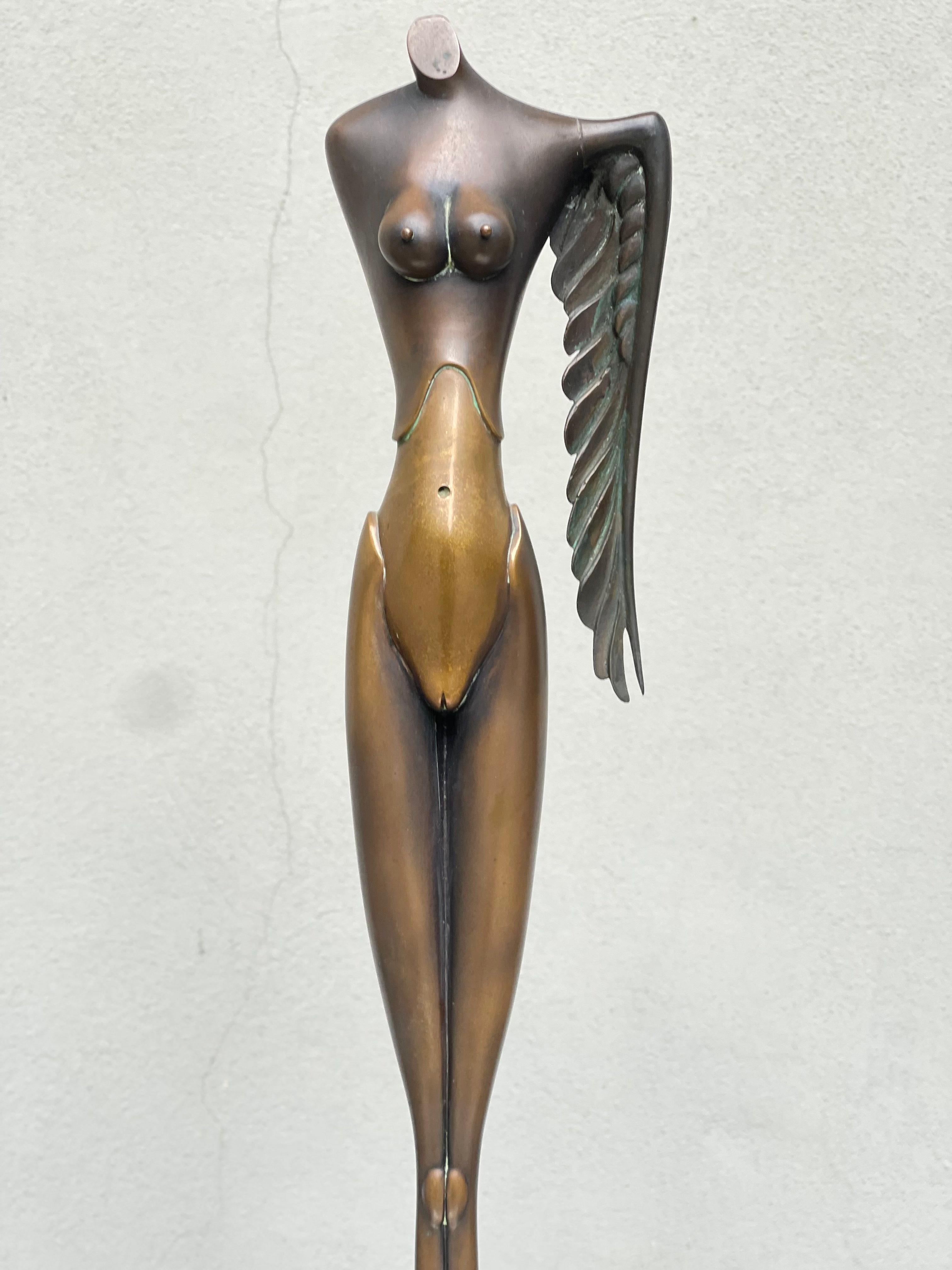 Scultura Metafisica Raffigurazione di Corpo Femminile, Sculpture, Wunderlich 2