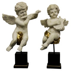 Scultura, Putti, Marmo, XX Secolo