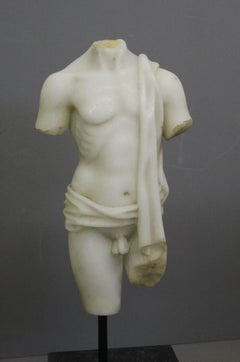 Scultura, Torso Di Romano Panneggiato