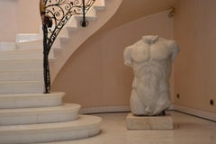 Scultura di Grande Torso maschile stile classico- made in Italy