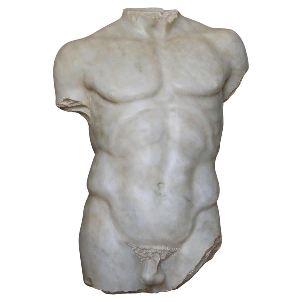 scultura Torso maschile classico- made in Italy
